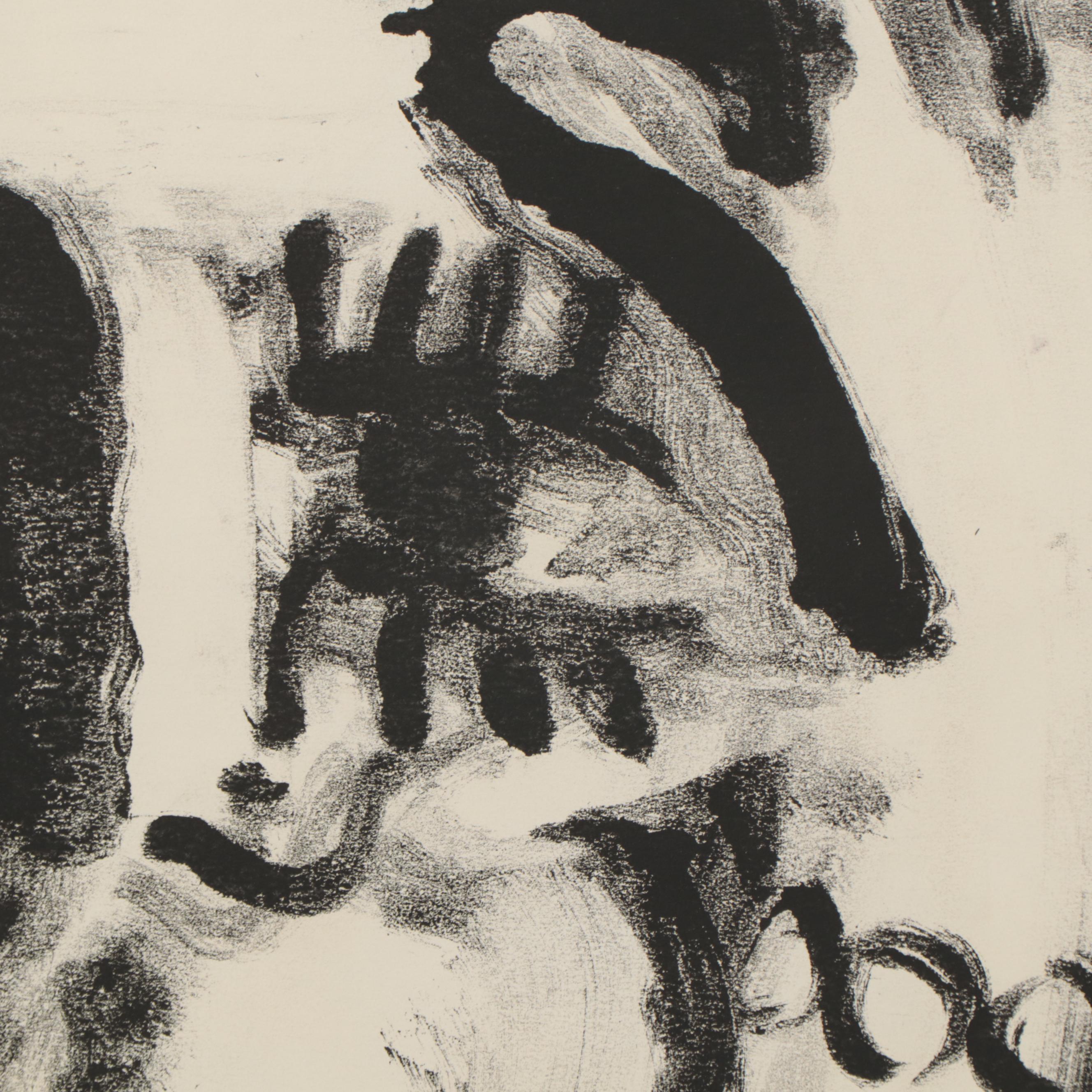 Richard Snyder Portrait Monotypes, 1979