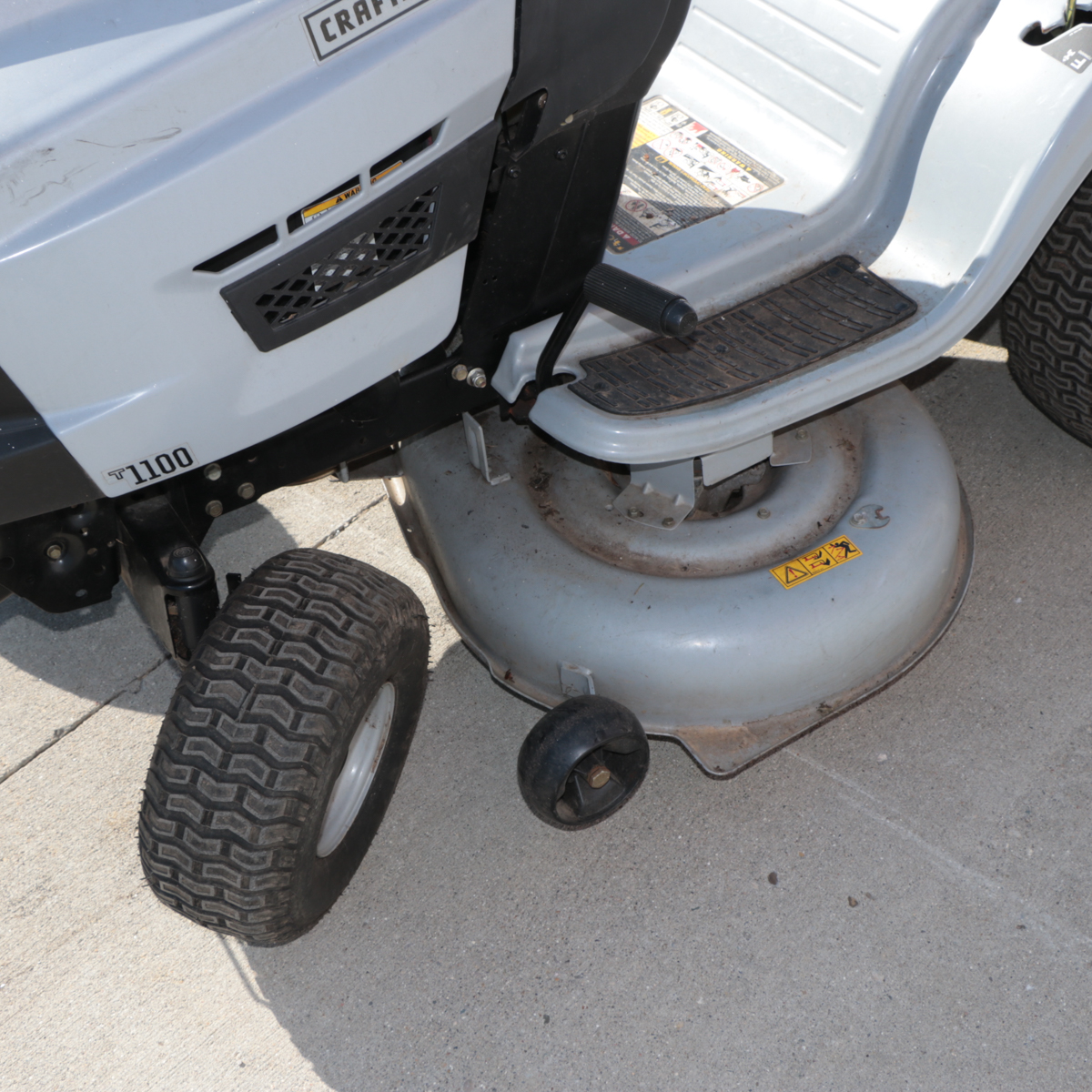 Craftsman T-1100 Riding Lawnmower with Bagger