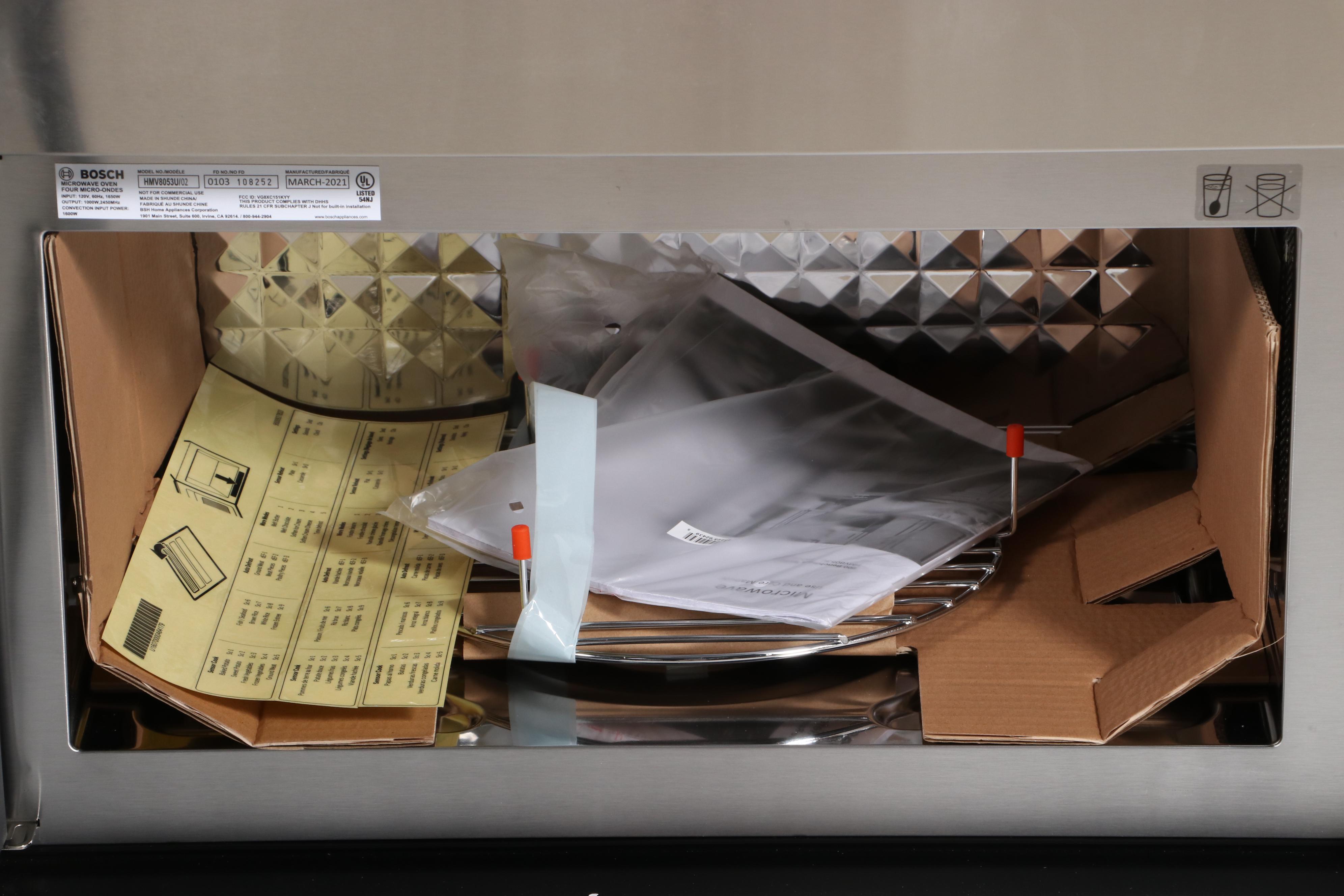 Bosch 800 Series Stainless Over-The-Range Microwave