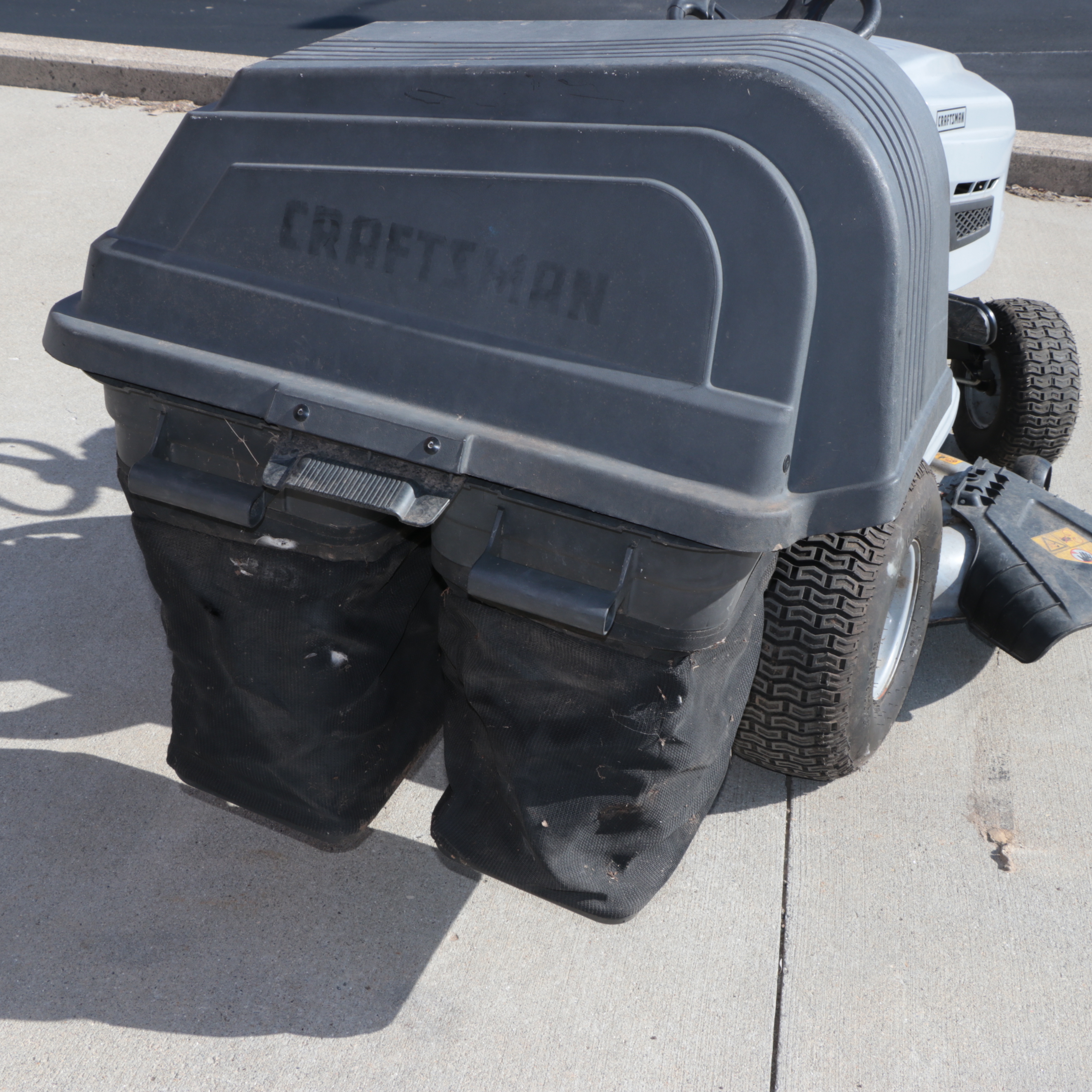 Craftsman T-1100 Riding Lawnmower with Bagger