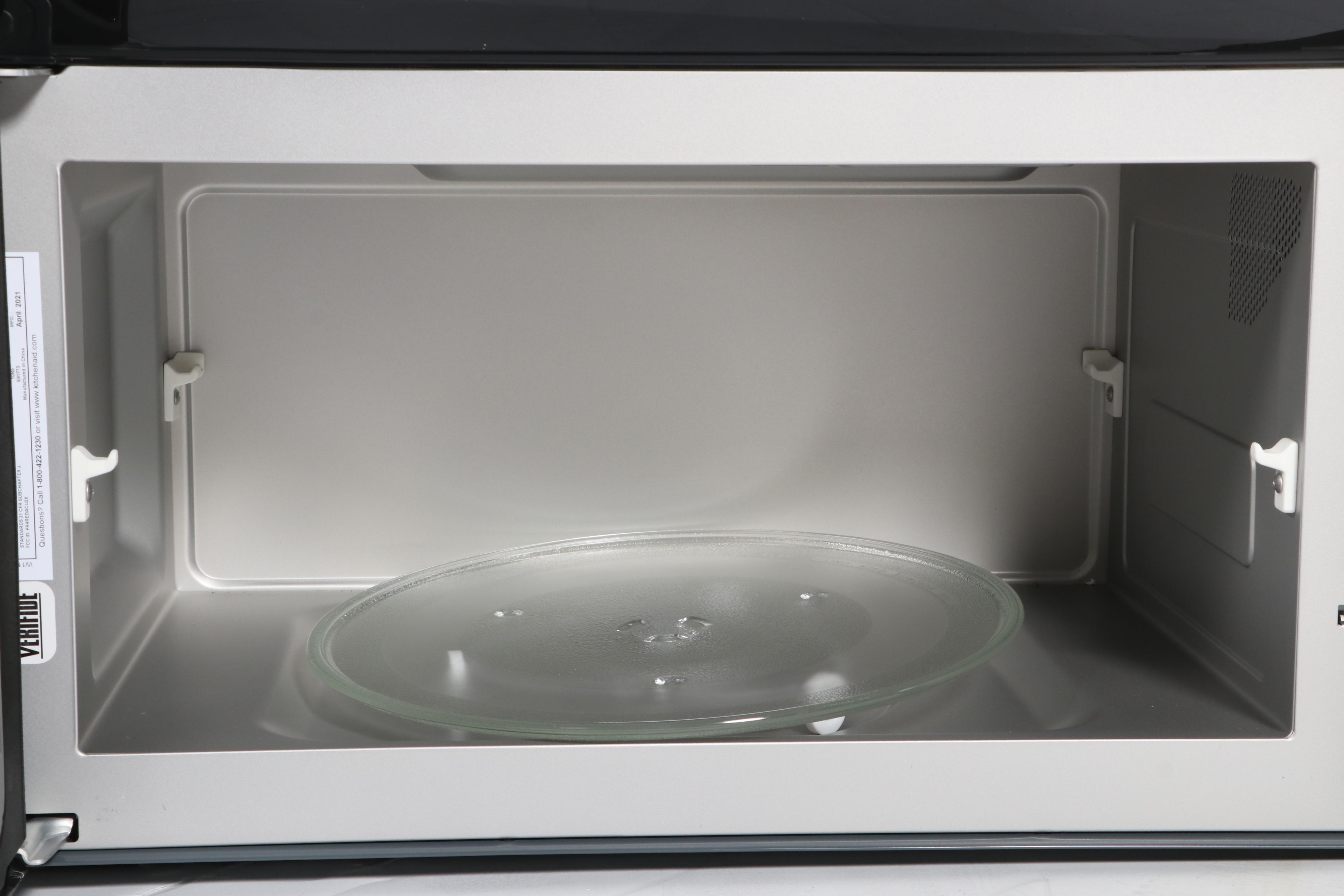 KitchenAid 30" Black Stainless 1000-Watt Microwave Hood Combination