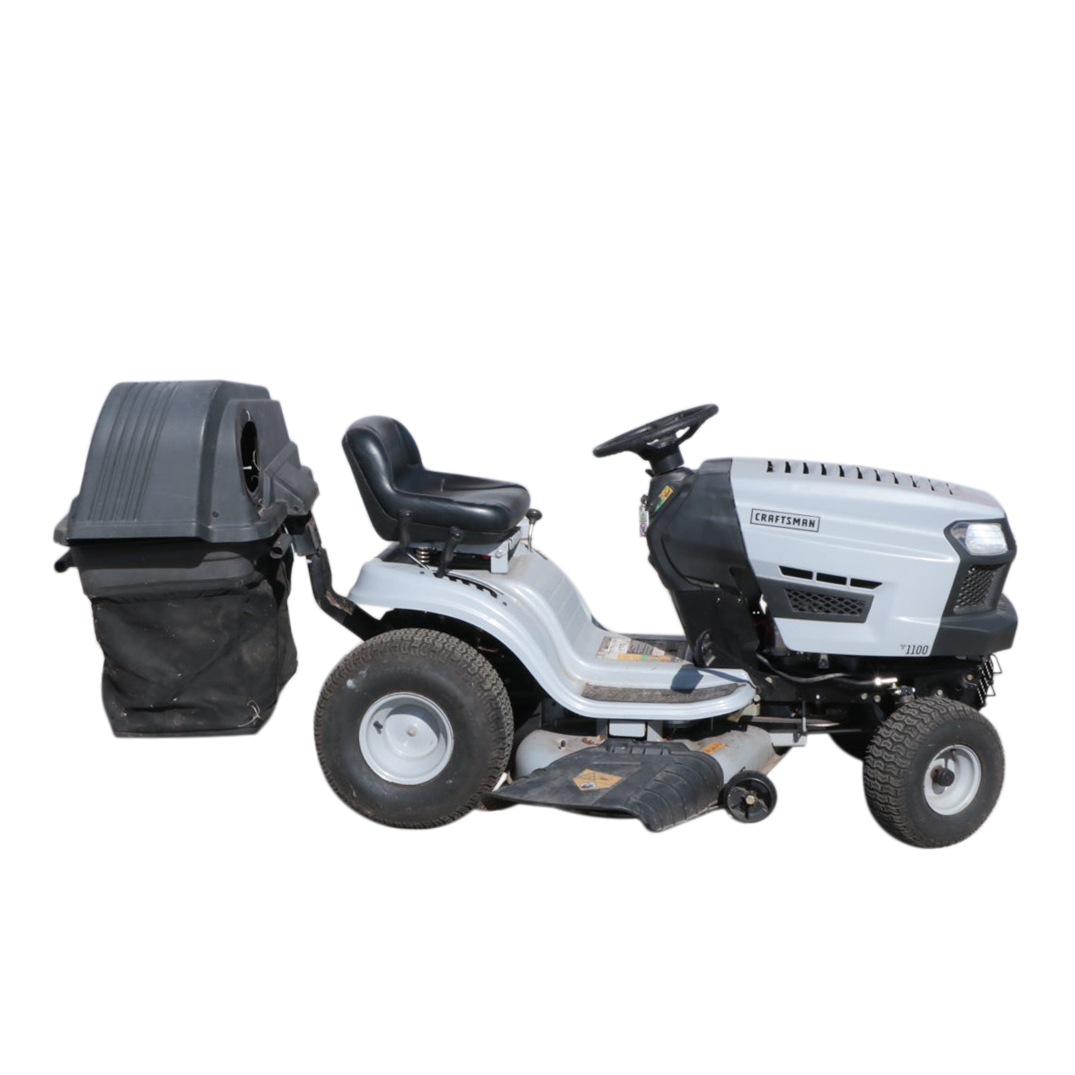 Craftsman T-1100 Riding Lawnmower with Bagger
