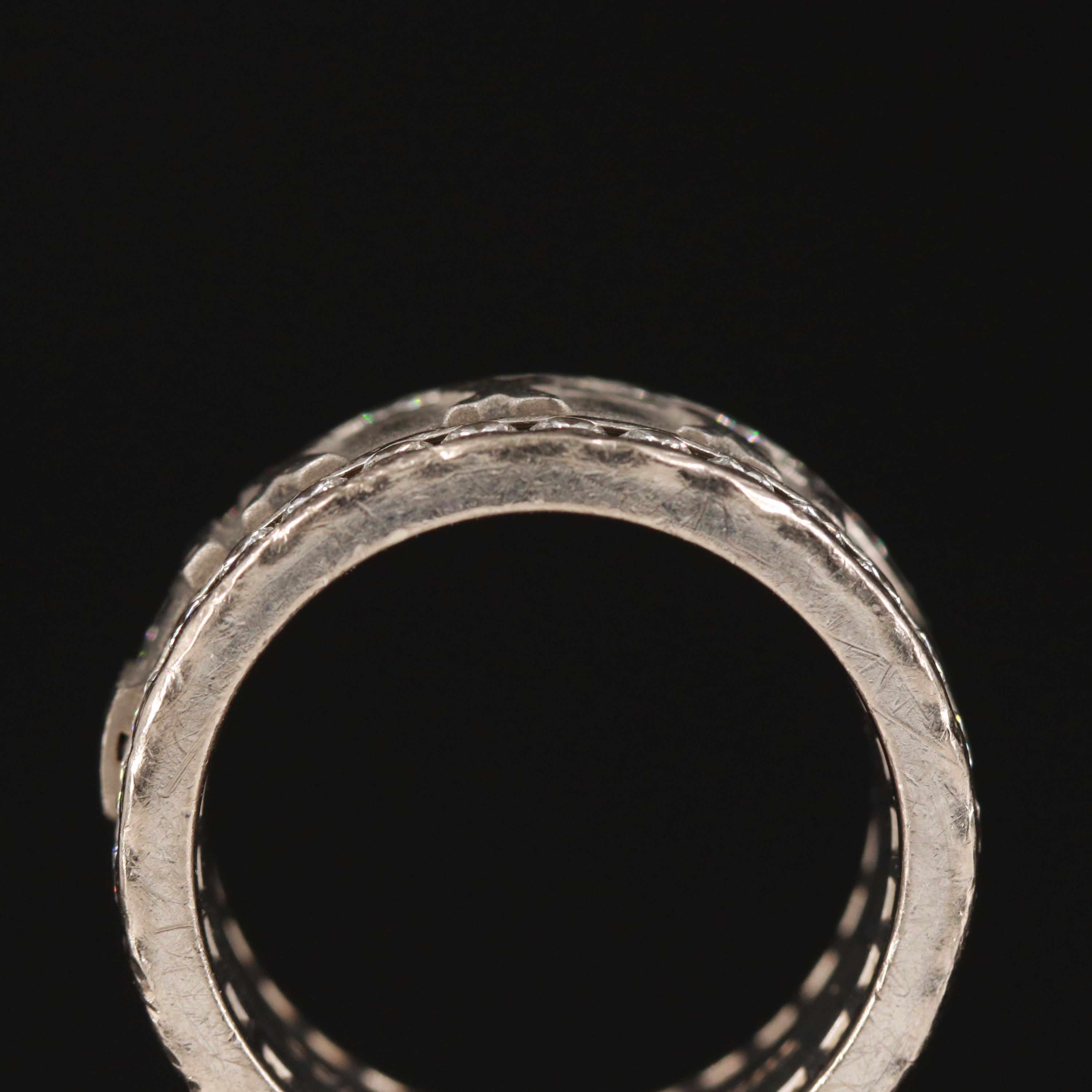 Tiffany & Co.18K 1.53 CTW Diamond Atlas Spinner Band