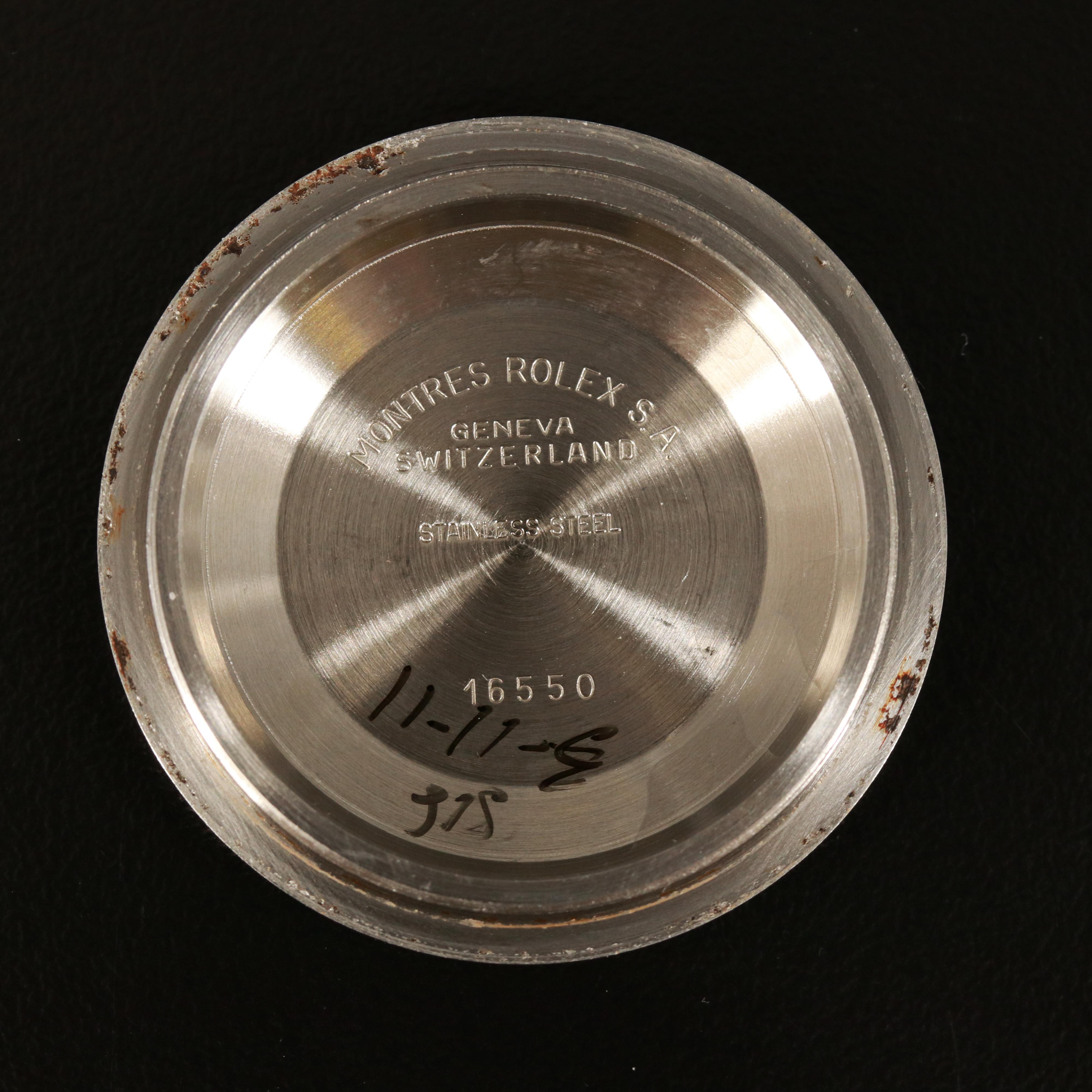 1984 Rolex Explorer II Black Dial Stainless Steel Watch