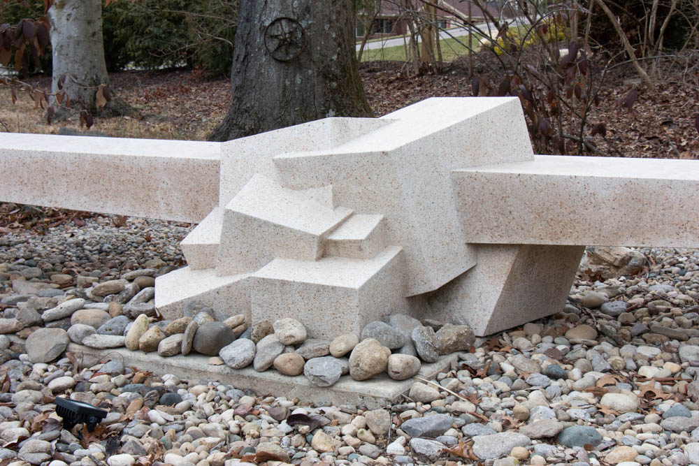 Bruce Beasley Large-Scale Granite Sculpture "Stone Horizon," 2000