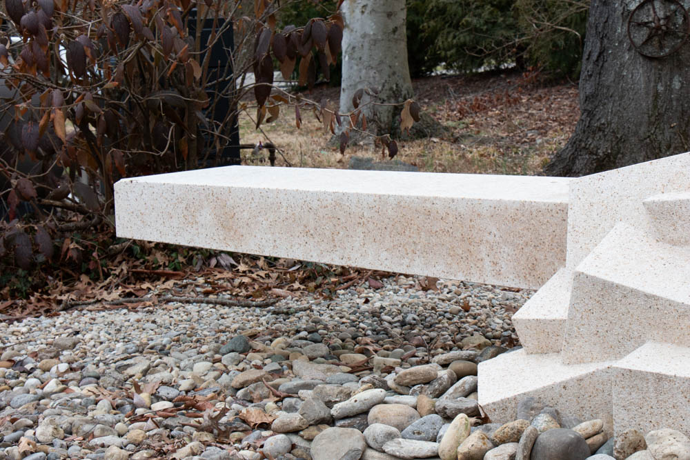 Bruce Beasley Large-Scale Granite Sculpture "Stone Horizon," 2000