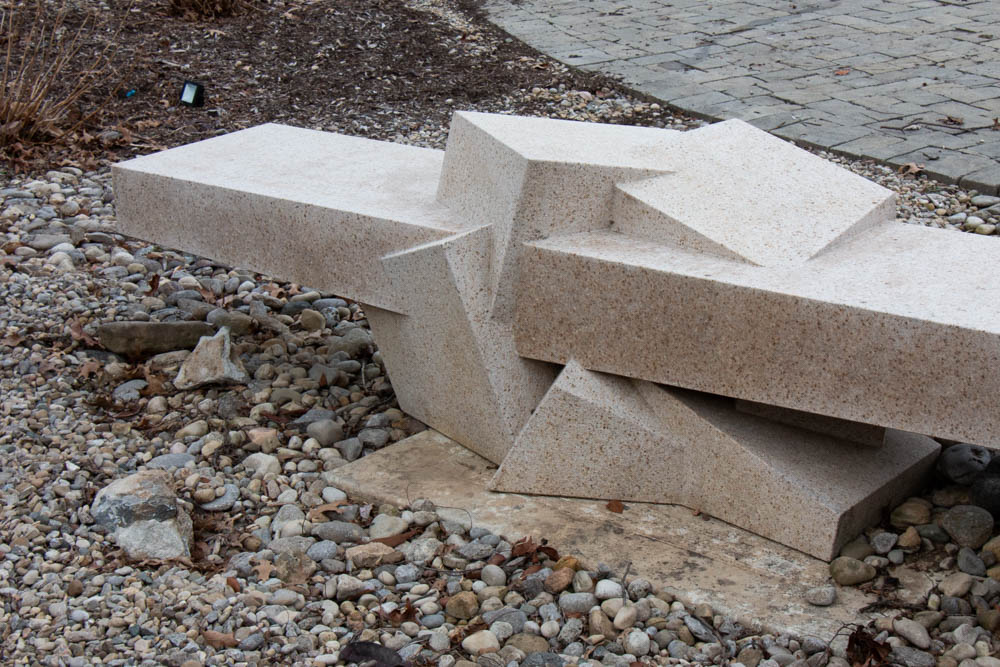 Bruce Beasley Large-Scale Granite Sculpture "Stone Horizon," 2000