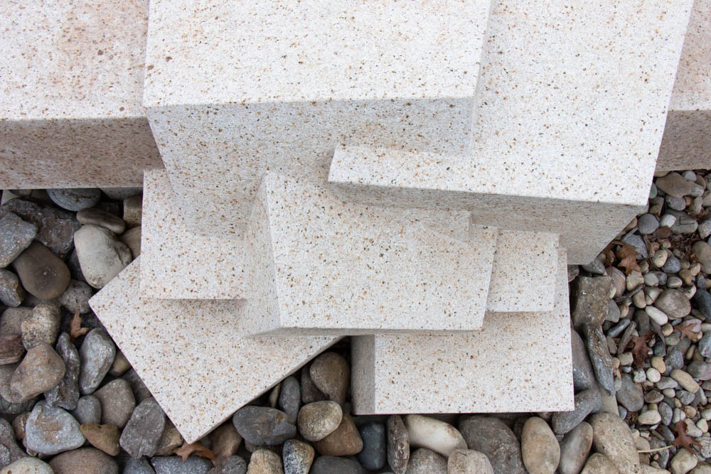 Bruce Beasley Large-Scale Granite Sculpture "Stone Horizon," 2000