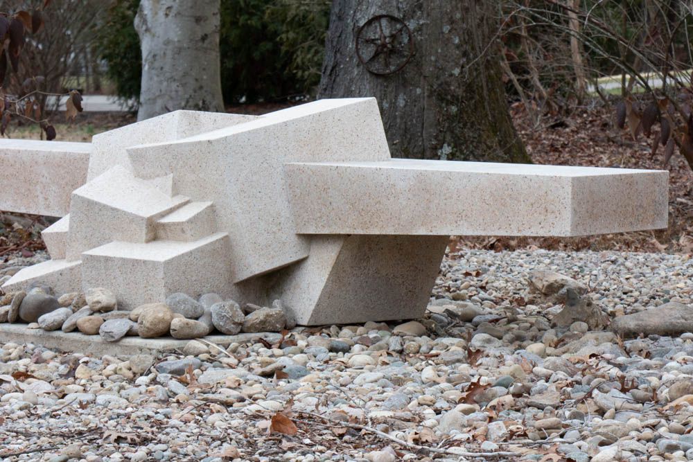 Bruce Beasley Large-Scale Granite Sculpture "Stone Horizon," 2000