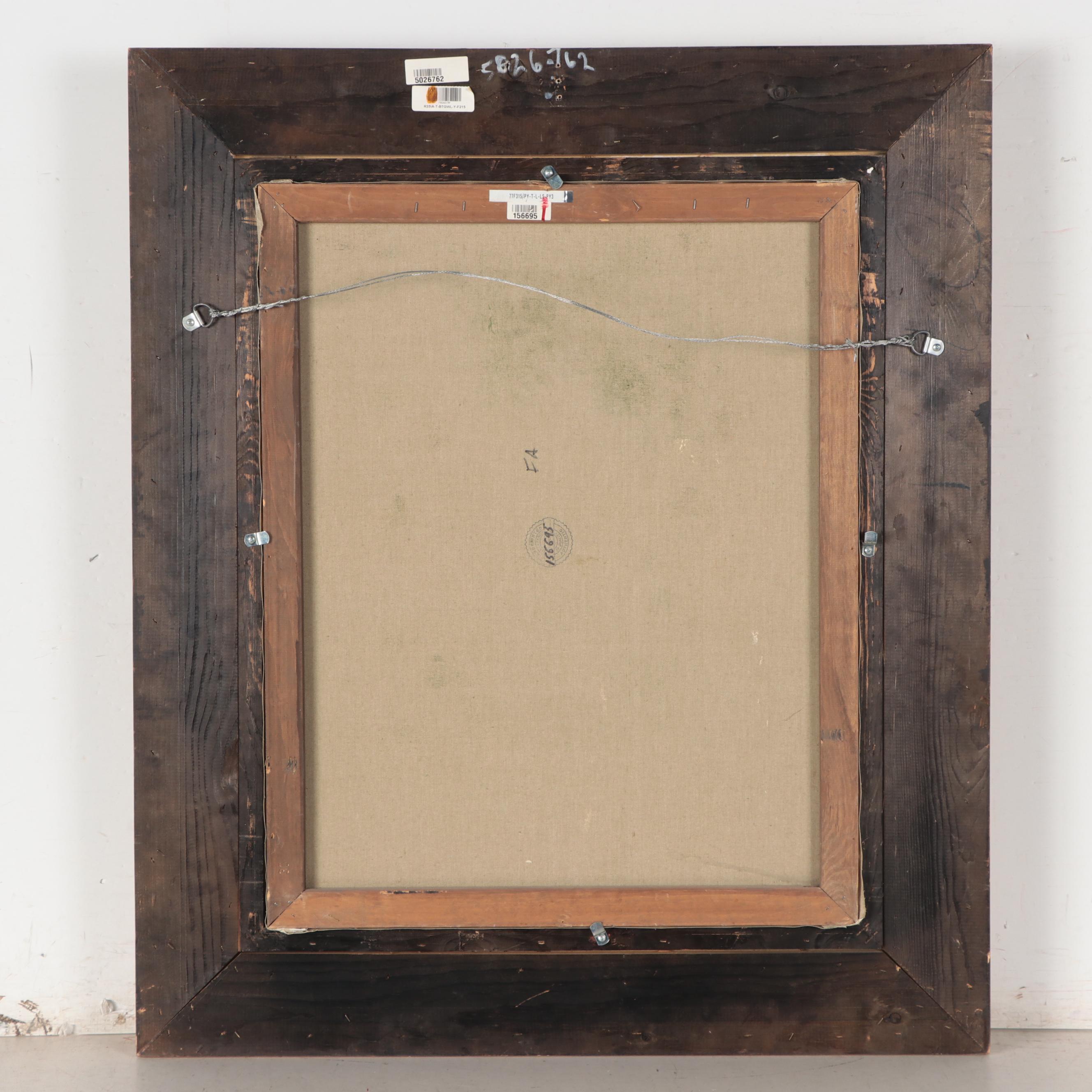 M. Gester Landscape Oil Painting, Mid-20th Century