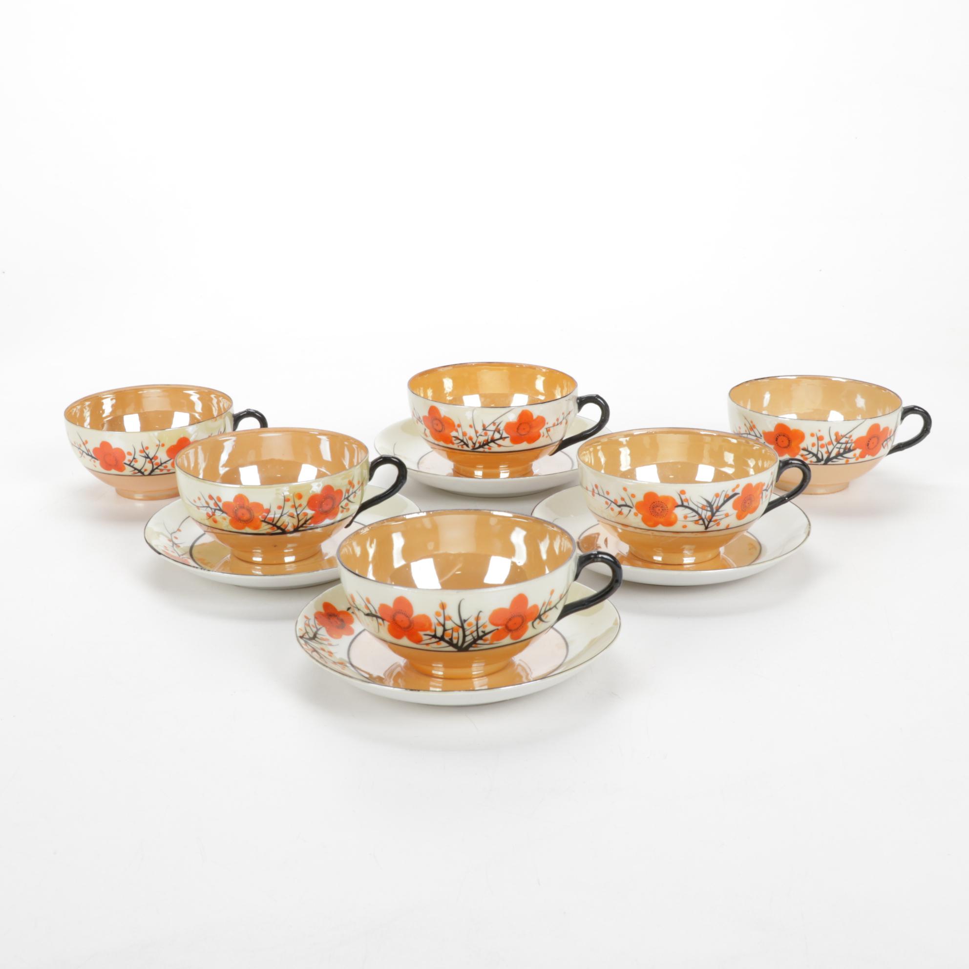 Lenox "Montclair" Dinnerware and Japanese Lusterware, Late 20th Century