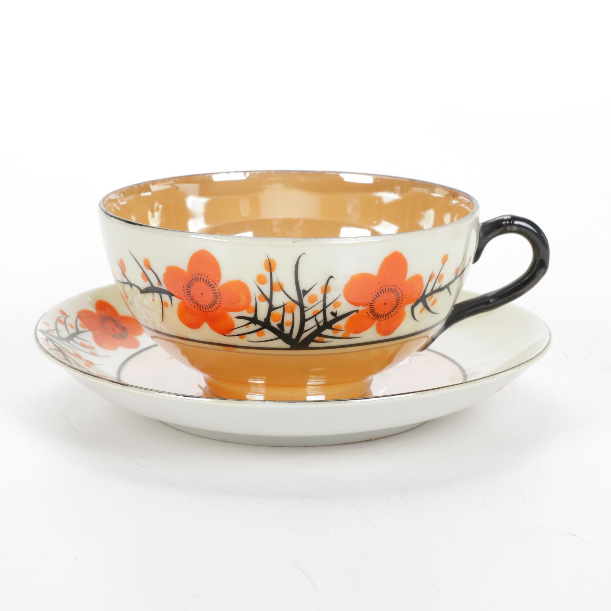 Lenox "Montclair" Dinnerware and Japanese Lusterware, Late 20th Century