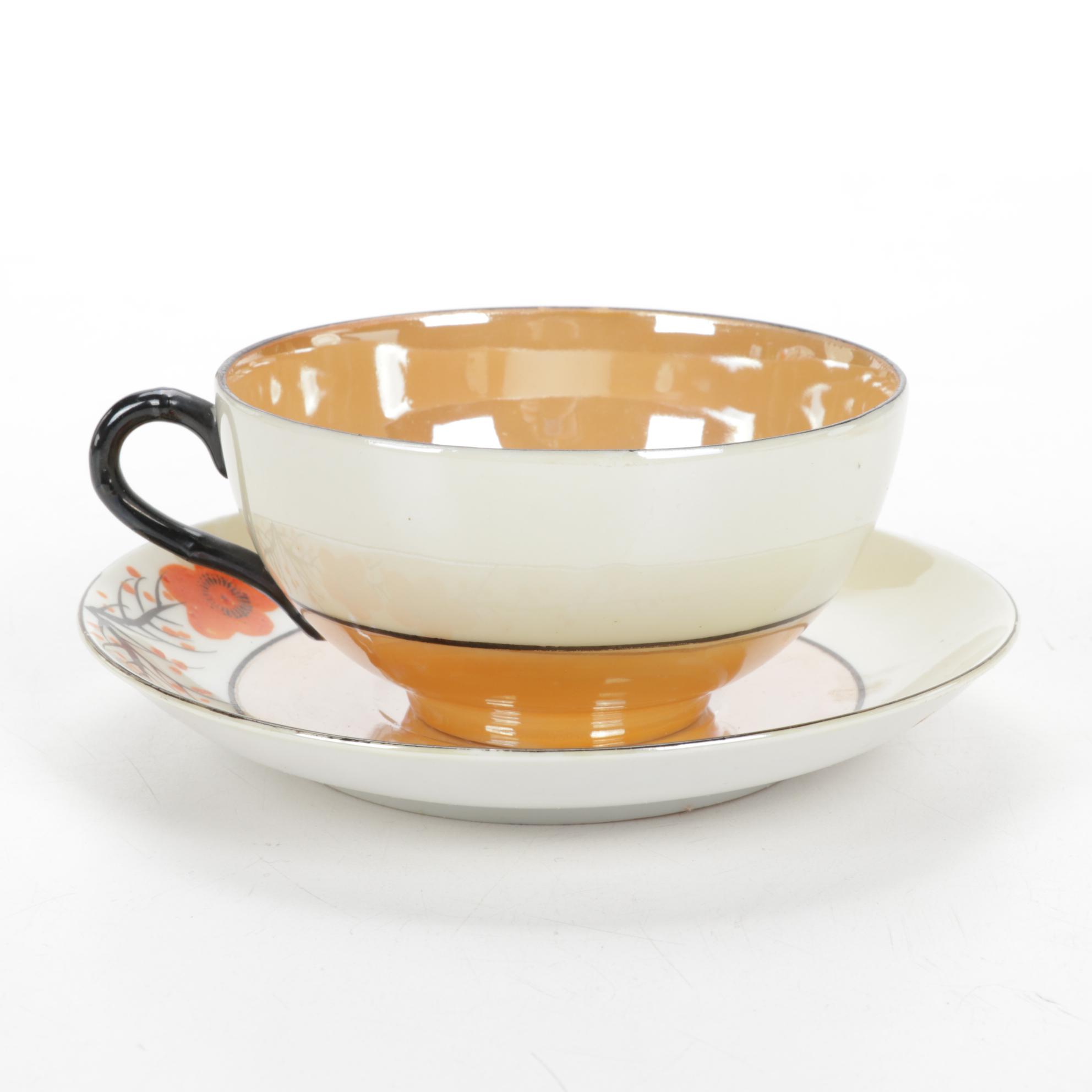 Lenox "Montclair" Dinnerware and Japanese Lusterware, Late 20th Century