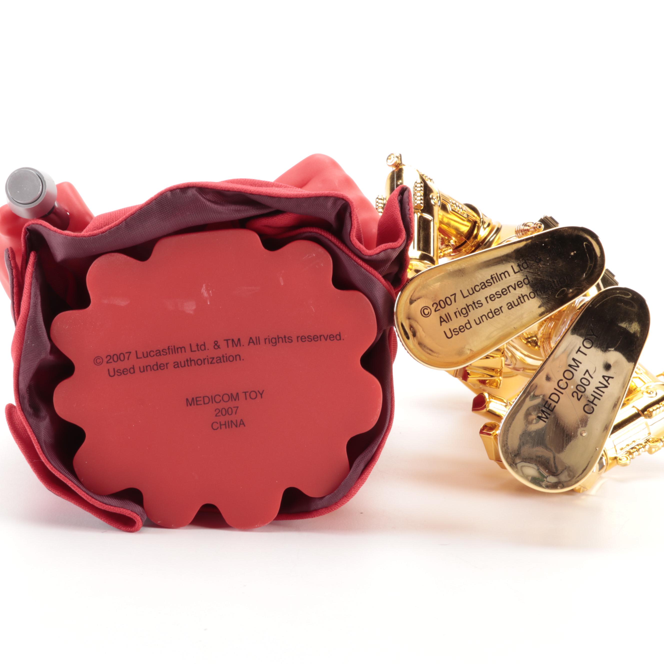 Medicom C-3PO and Emperor's Royal Guard Action Figures, 2007