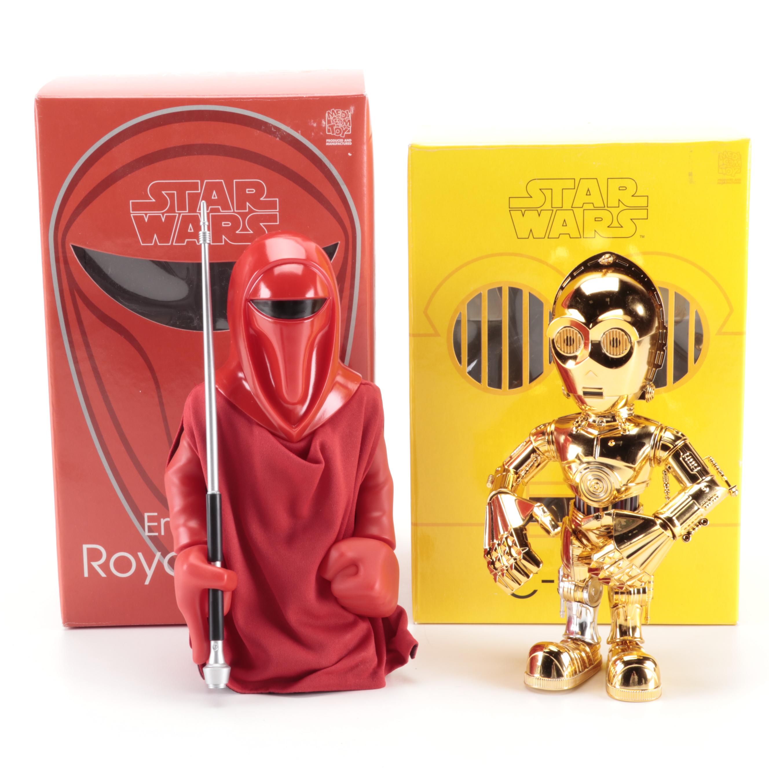 Medicom C-3PO and Emperor's Royal Guard Action Figures, 2007