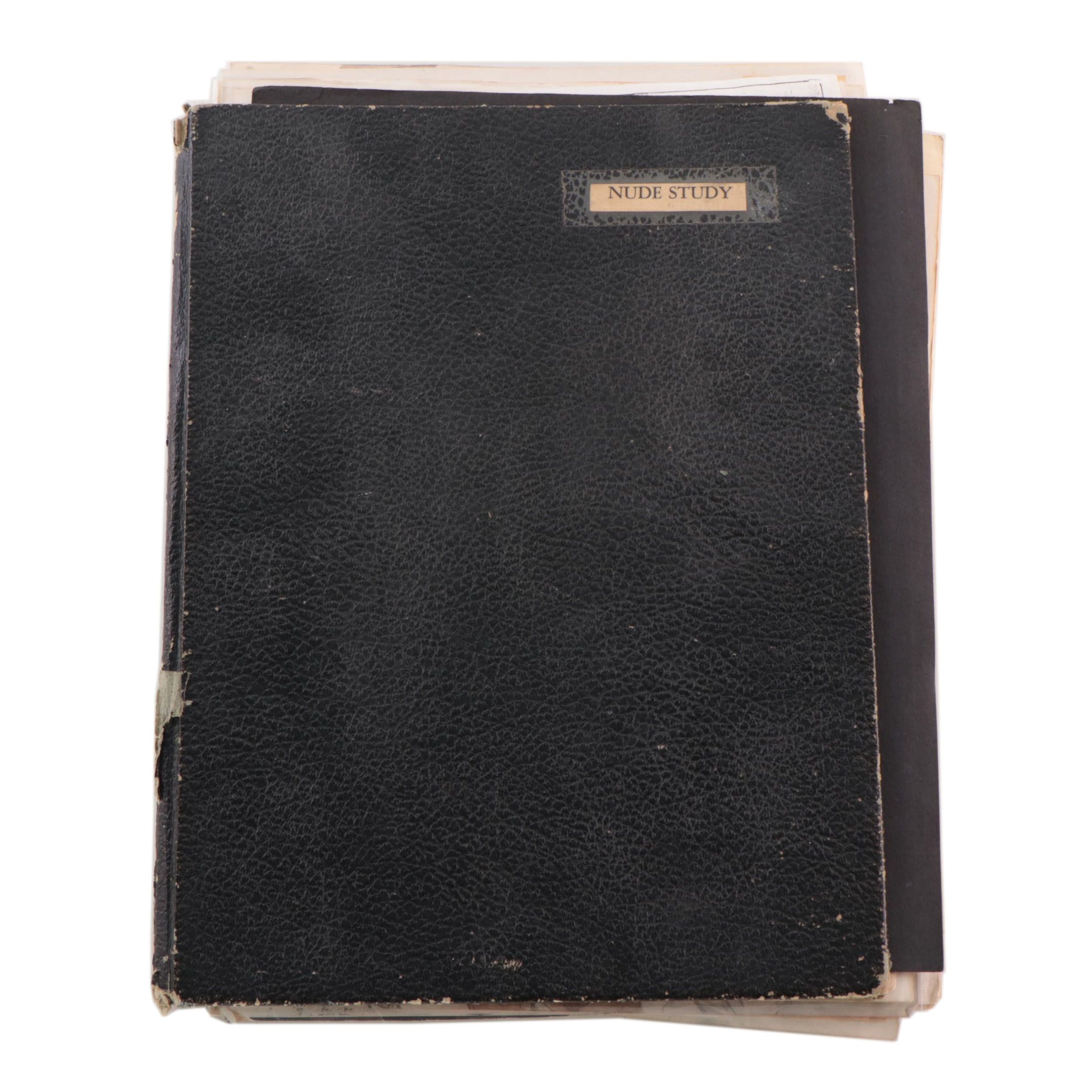 Theodore Hancock Mixed Media Drawings and Figure Studies