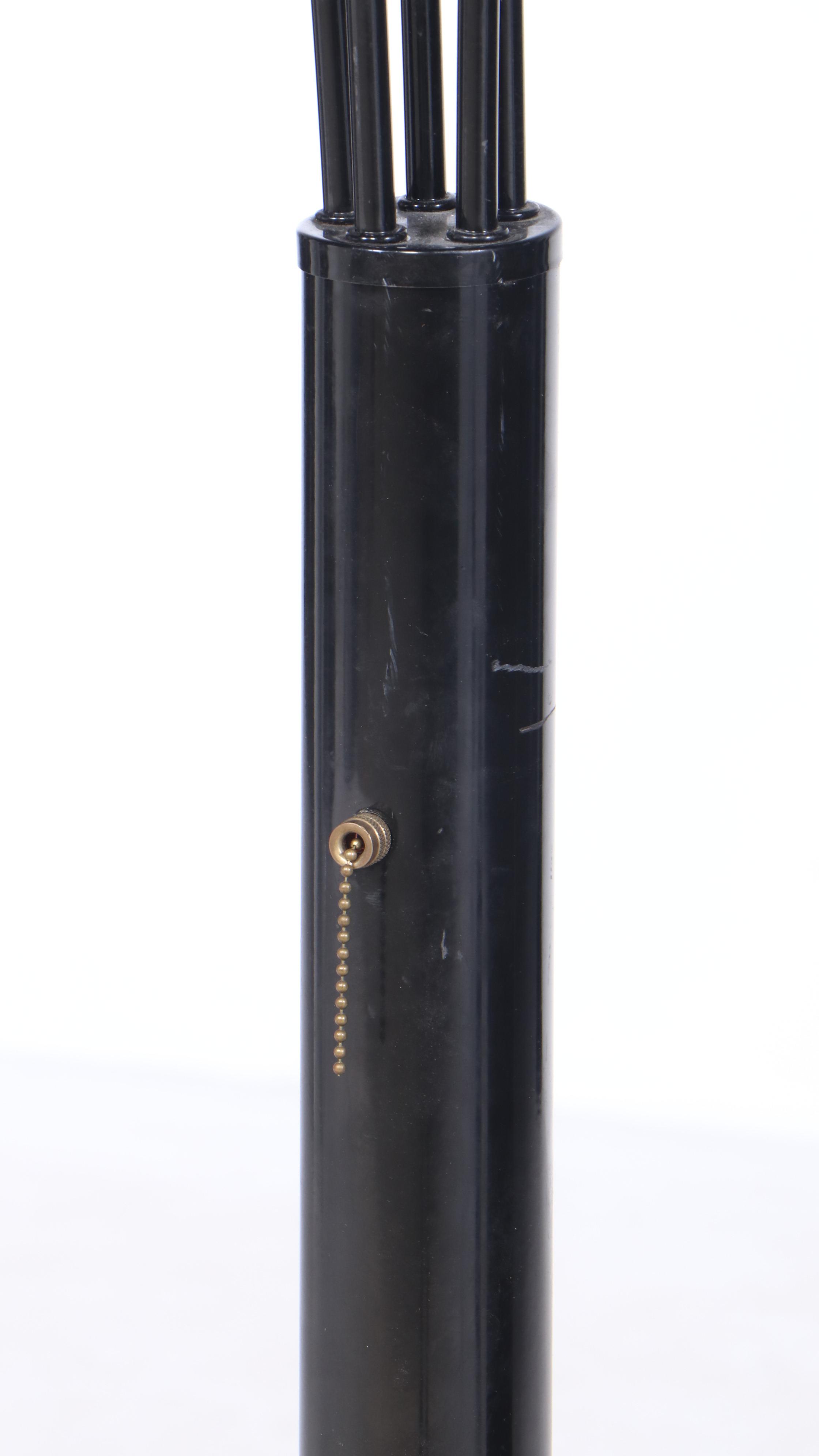 Modernist Style Five-Light Arc Floor Lamp