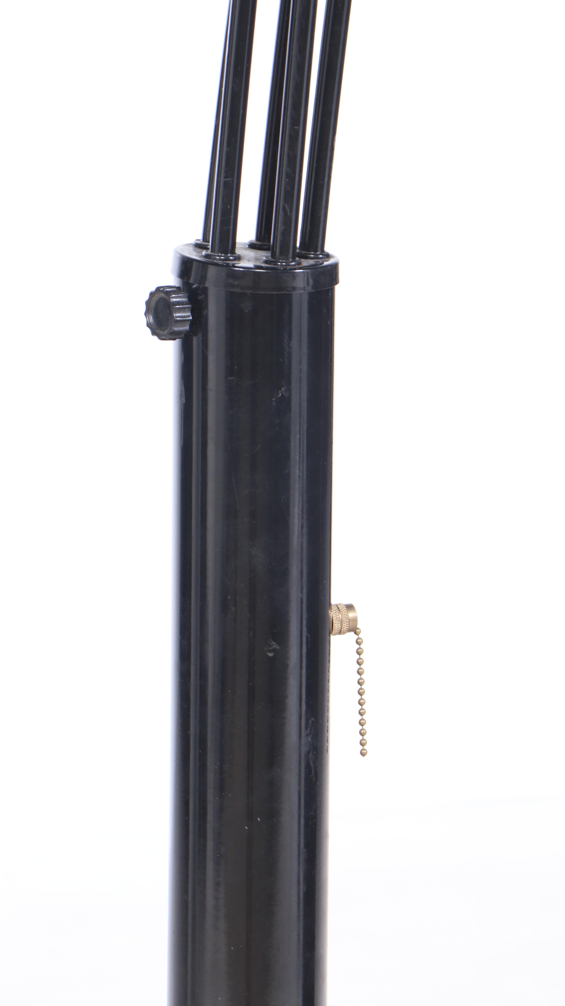 Modernist Style Five-Light Arc Floor Lamp