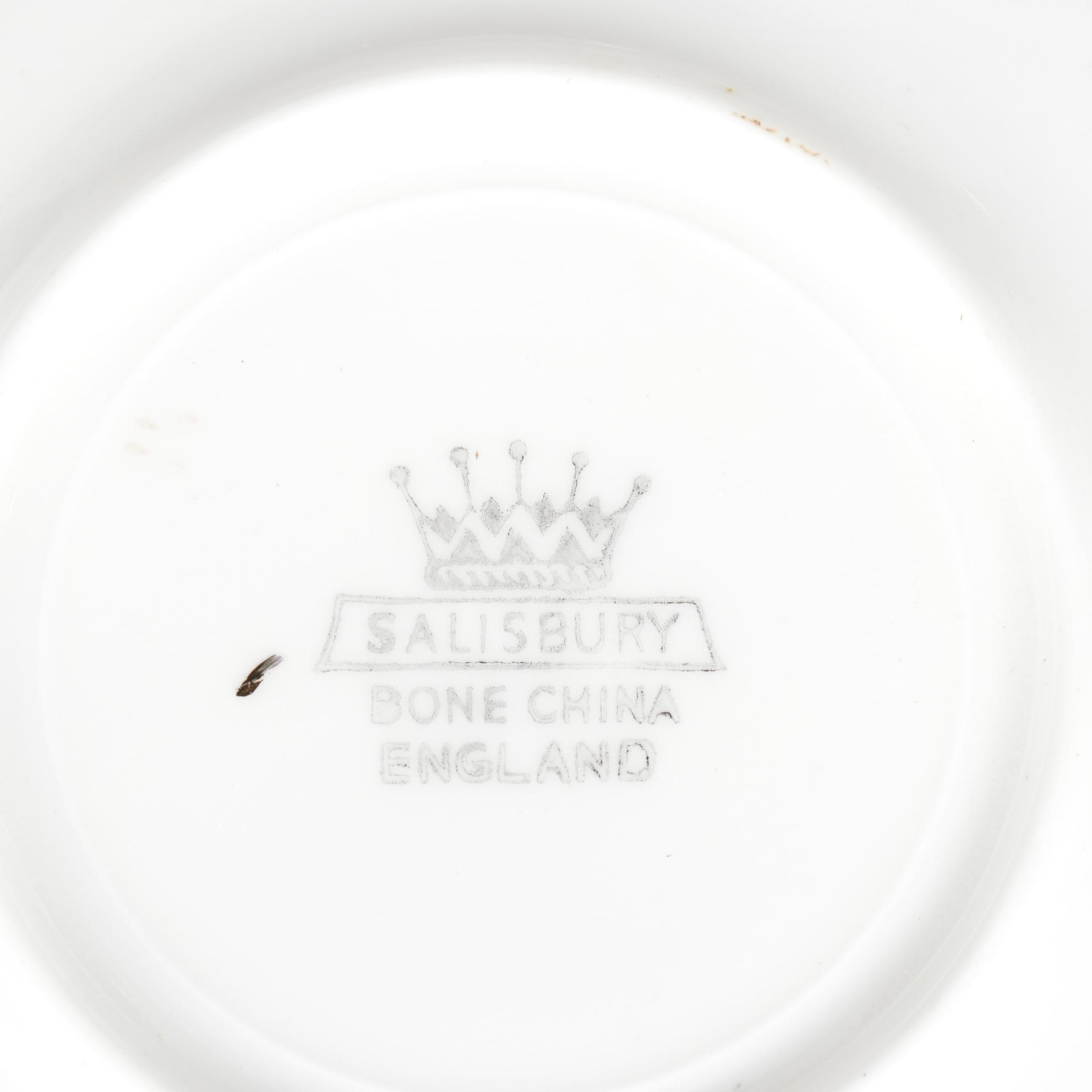 Staffordshire, Haviland, Aynsley, Paragon, and Other Eurpean Porcelain Saucers