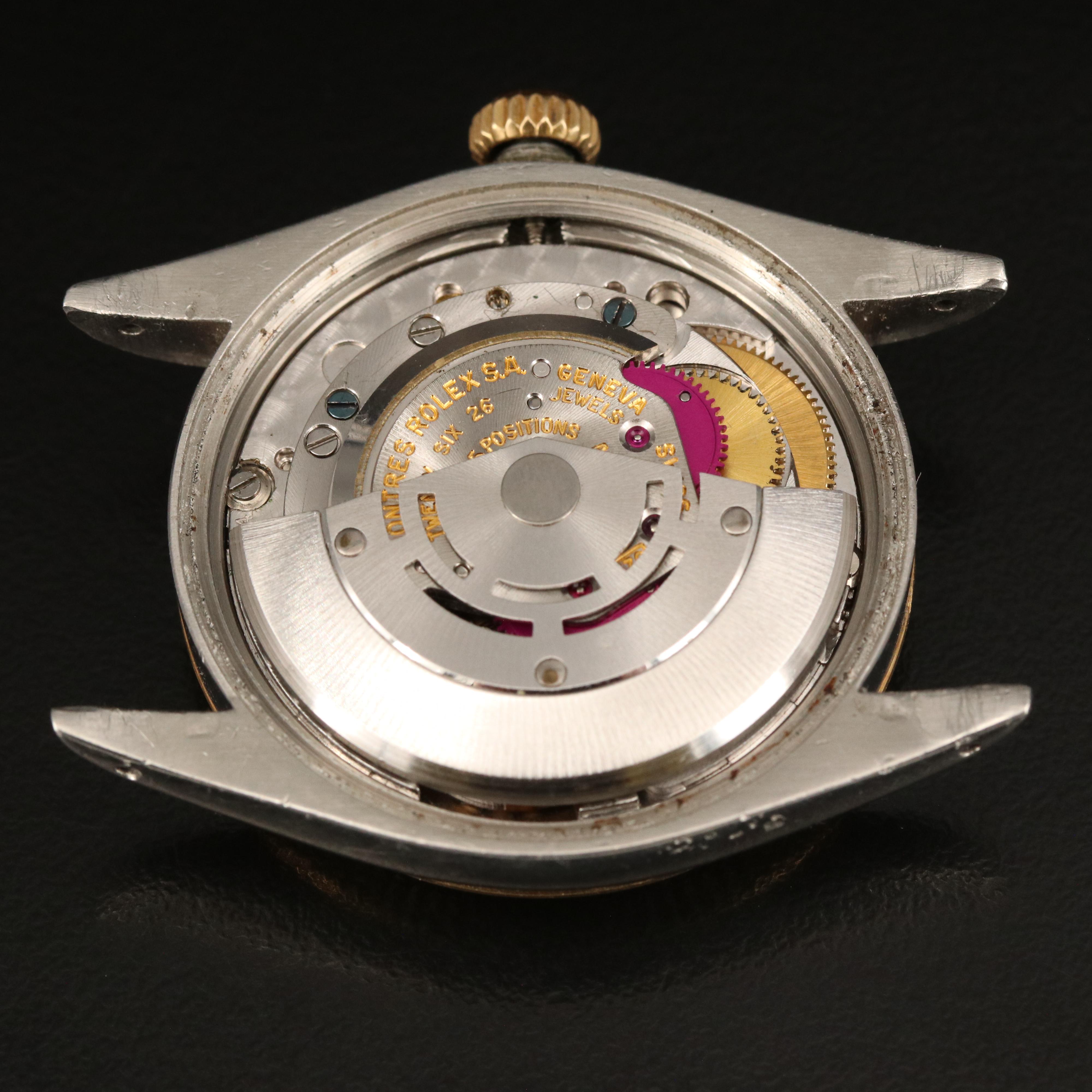 1978 Rolex Oyster Perpetual Date Watch with Gemstone and Diamond Dial