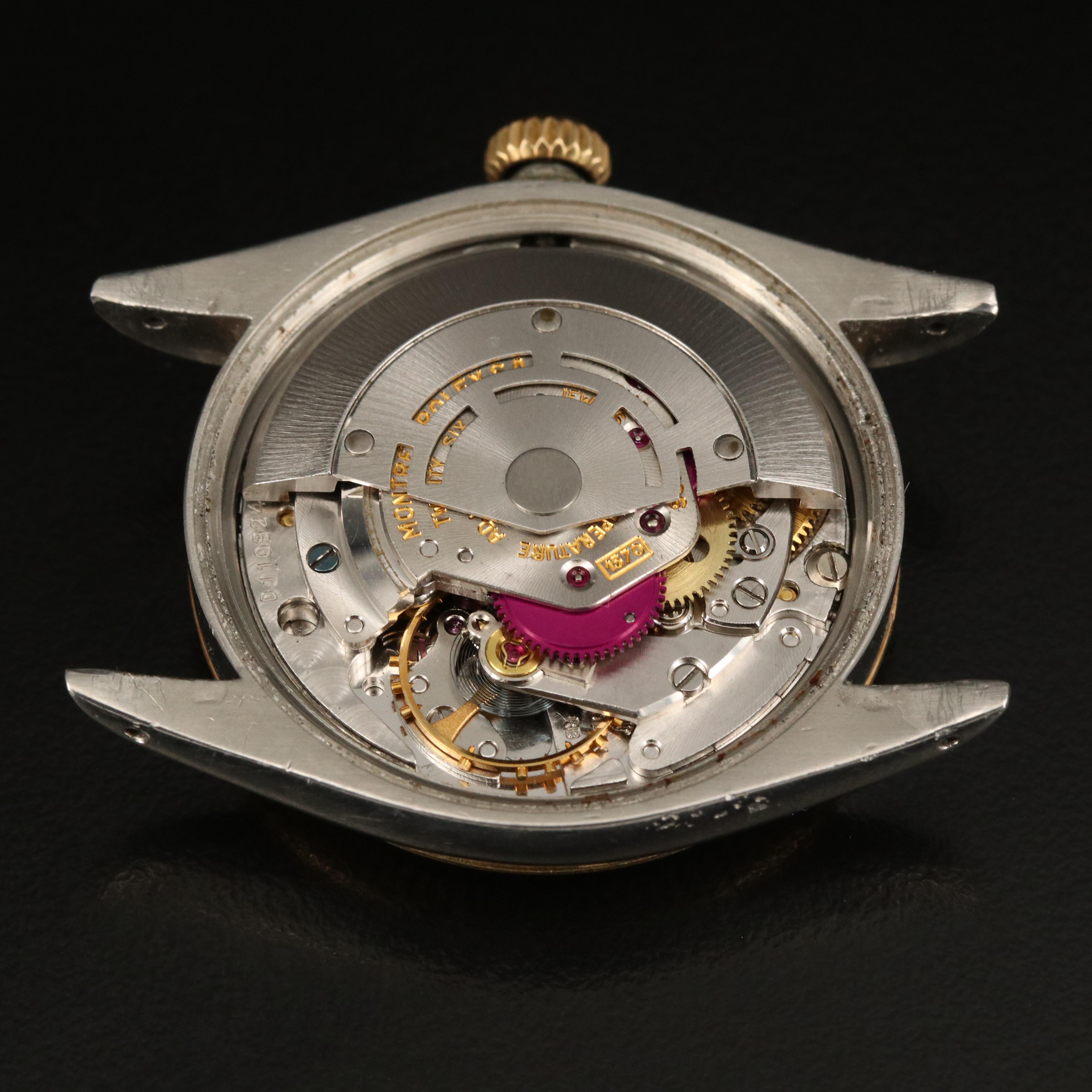 1978 Rolex Oyster Perpetual Date Watch with Gemstone and Diamond Dial