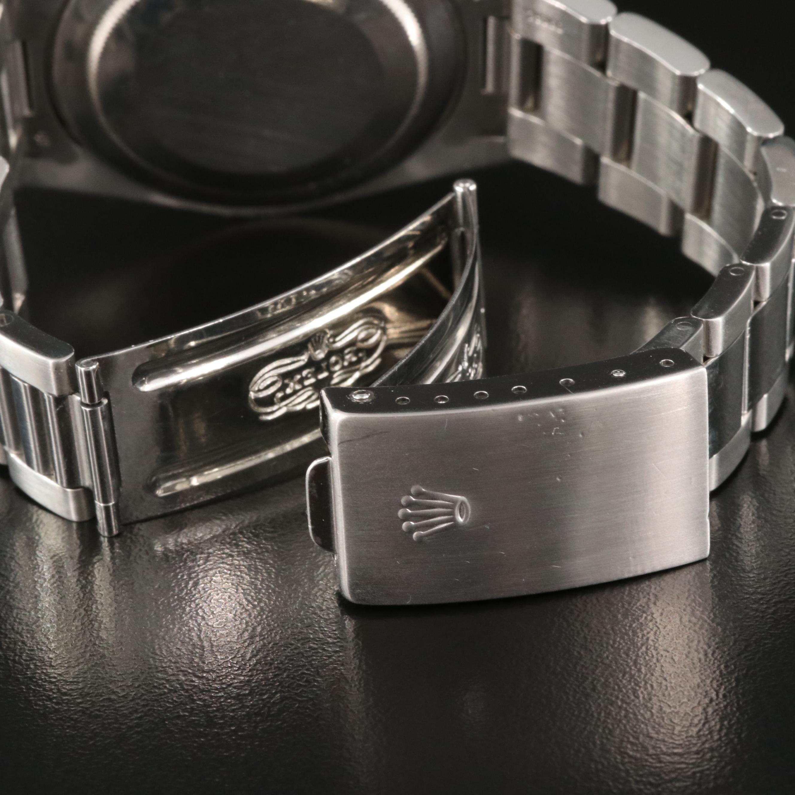 1984 Rolex Explorer II Black Dial Stainless Steel Watch