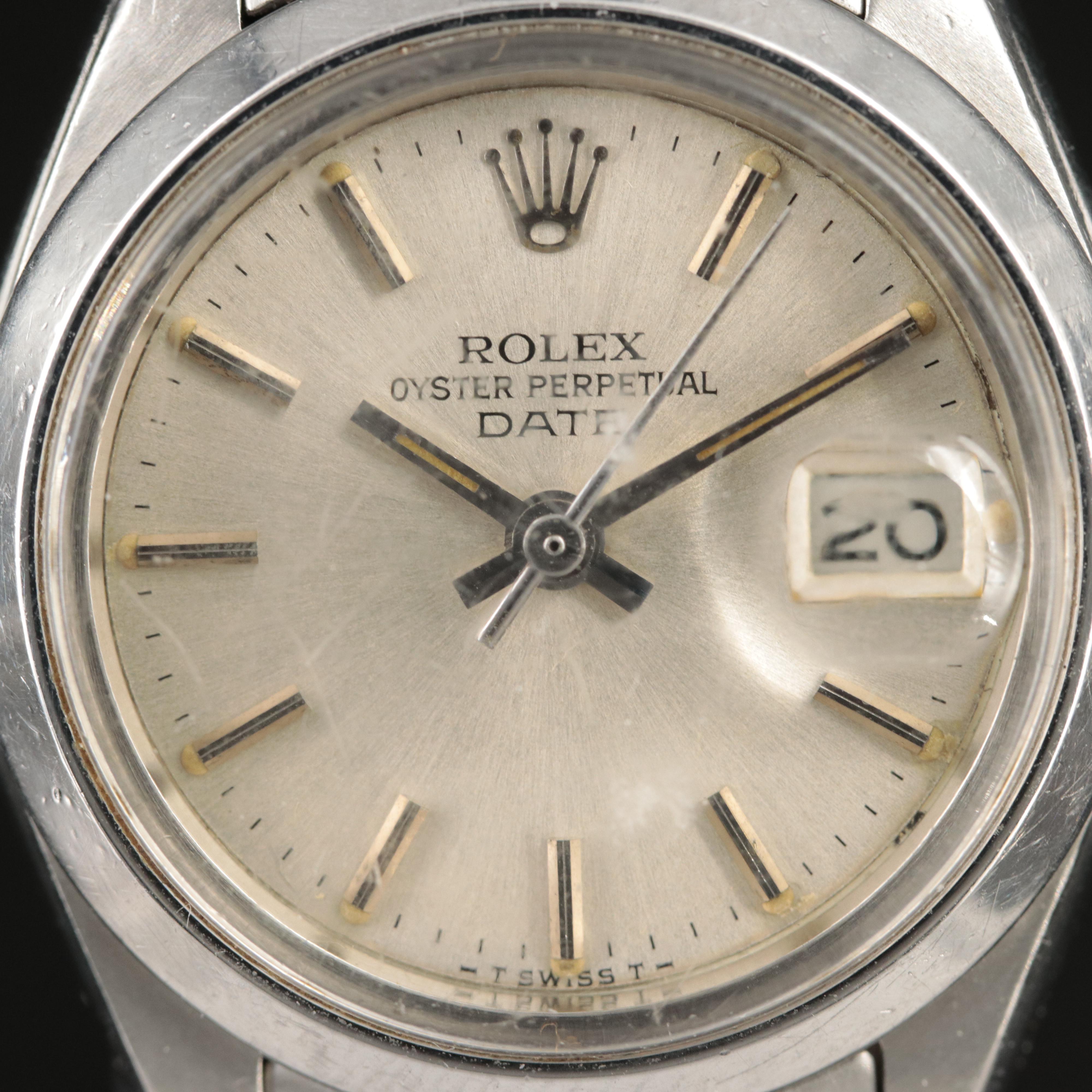 1981 Rolex Oyster Perpetual Date Automatic Watch