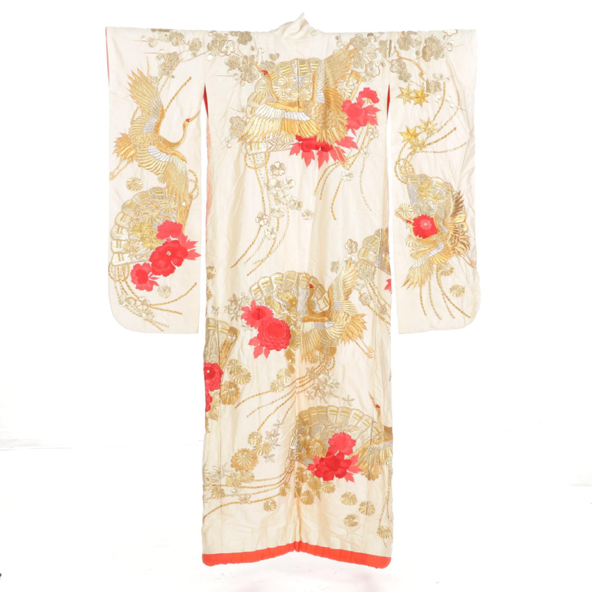 Hana, Kaede and Tsuru Embroidered Wedding Kimono