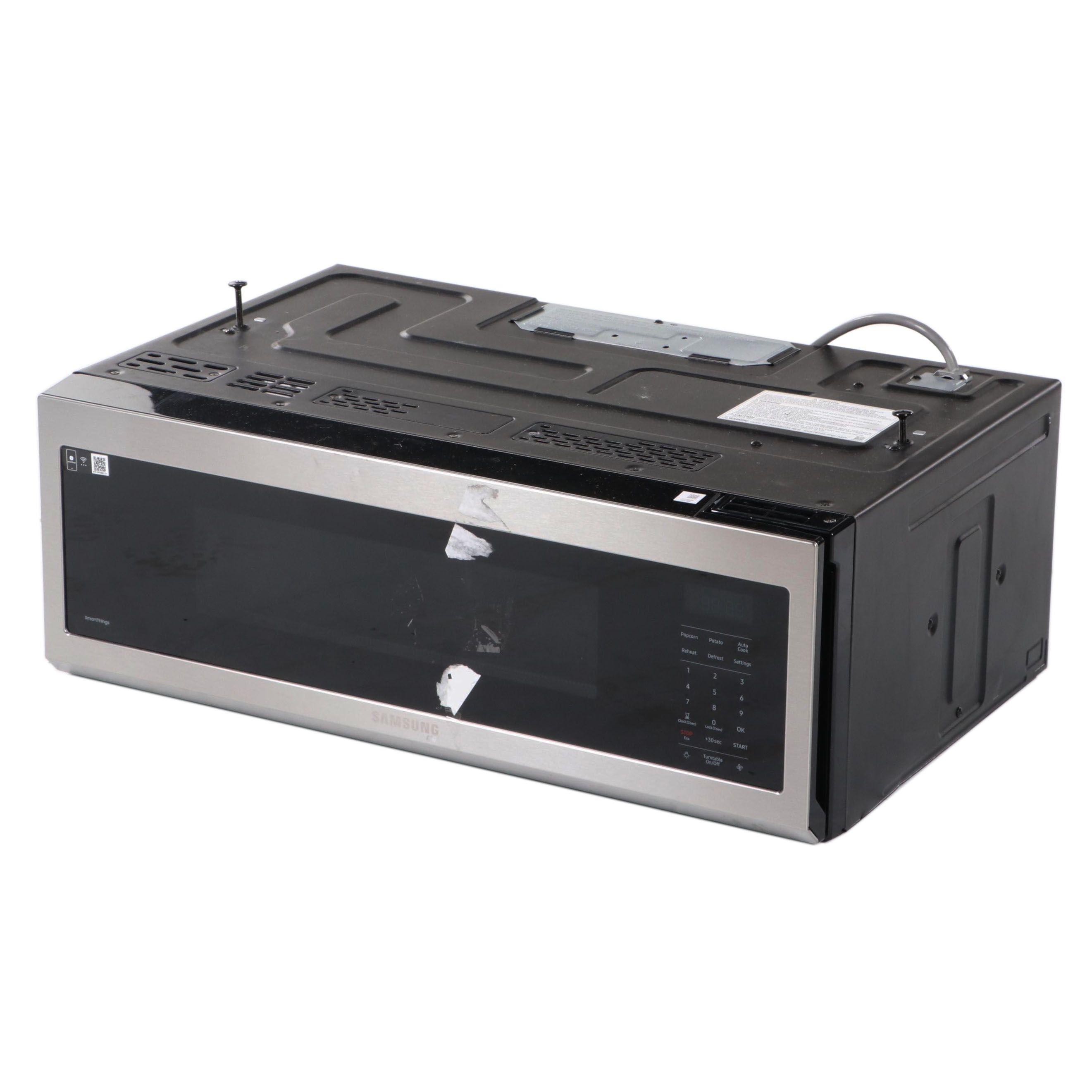 Samsung 1.1 Cu. Ft. Stainless Steel Smart SLIM Over-the-Range Microwave