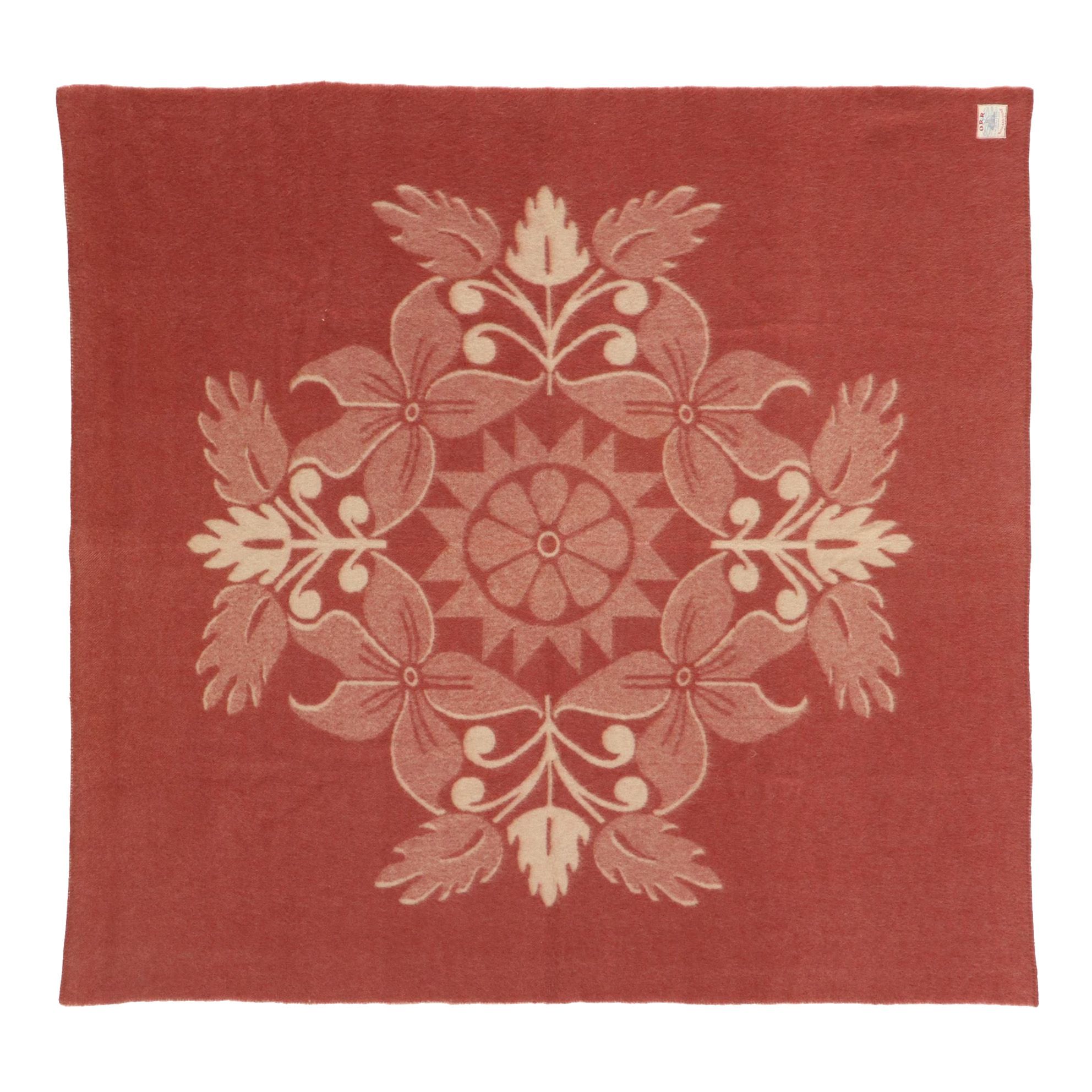 Orr Felt & Blanket Co. Holland Tone Wool Camp Blanket, Circa 1940