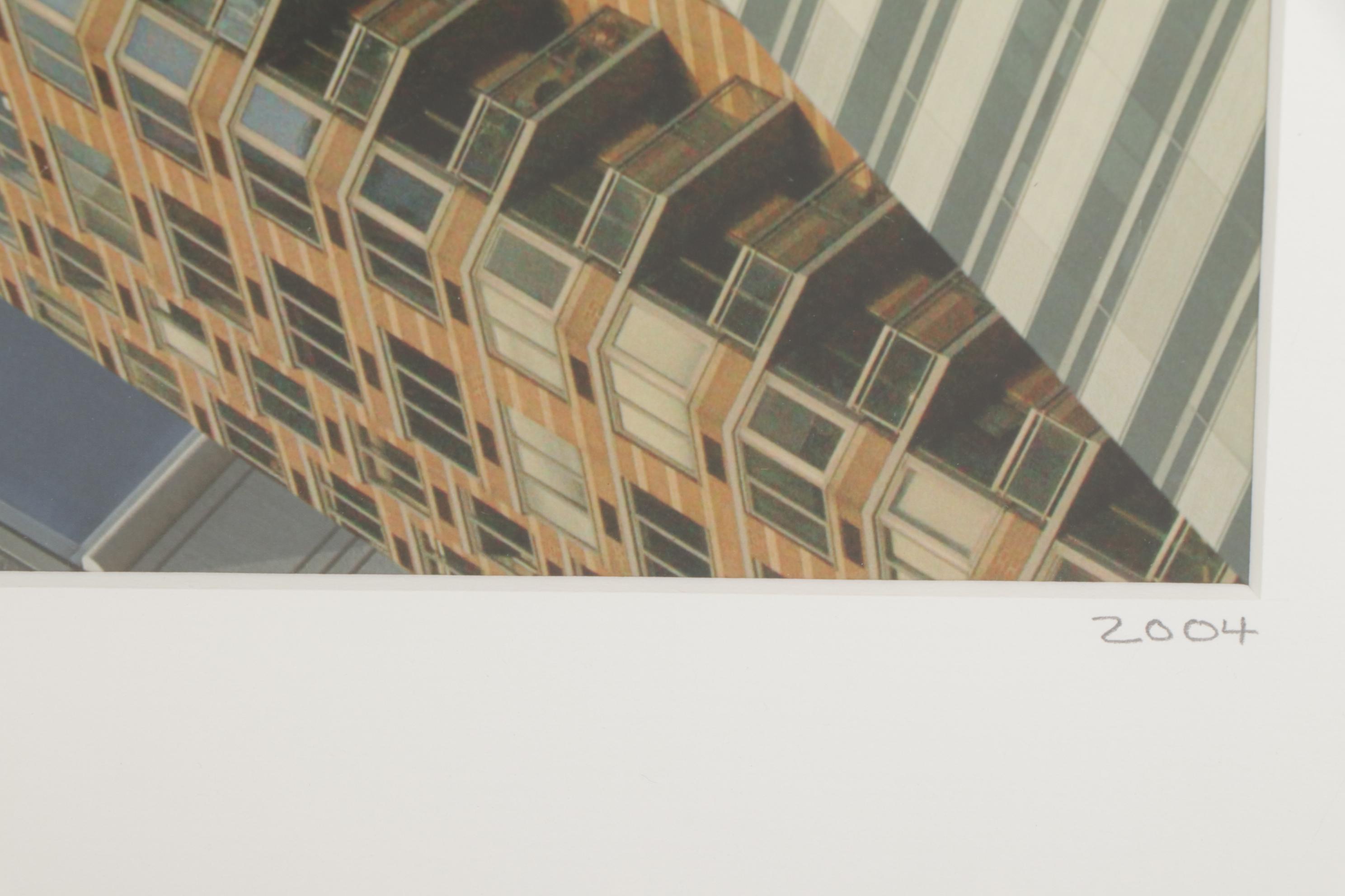 Larry Hamill Digital Chromogenic Photograph "Tower Tango," 2004