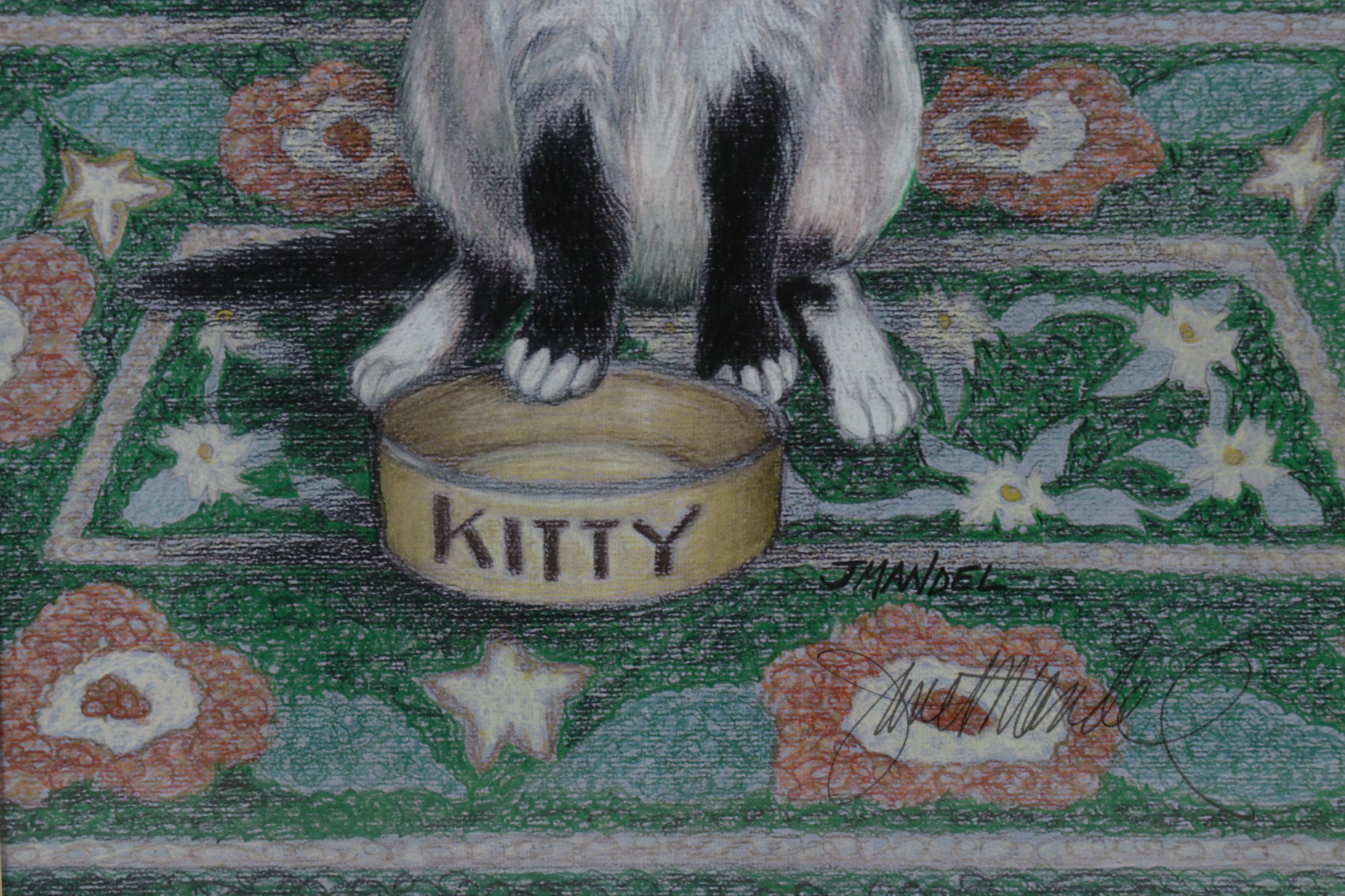 Janet Mandel Digital Print "Got Milk?," 21st Century