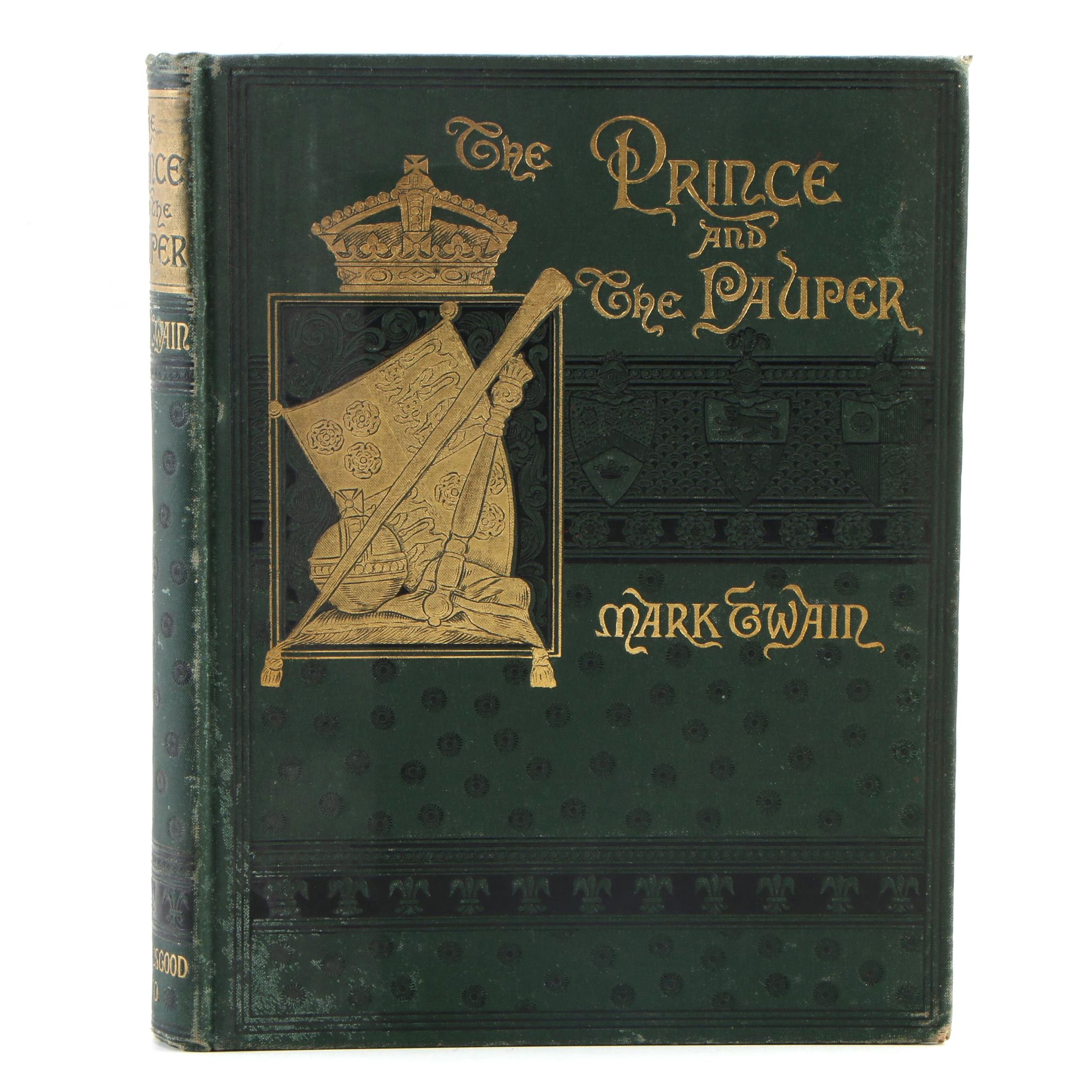 First American Edition "The Prince and the Pauper" by Mark Twain, 1882