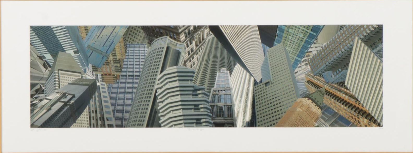 Larry Hamill Digital Chromogenic Photograph "Tower Tango," 2004