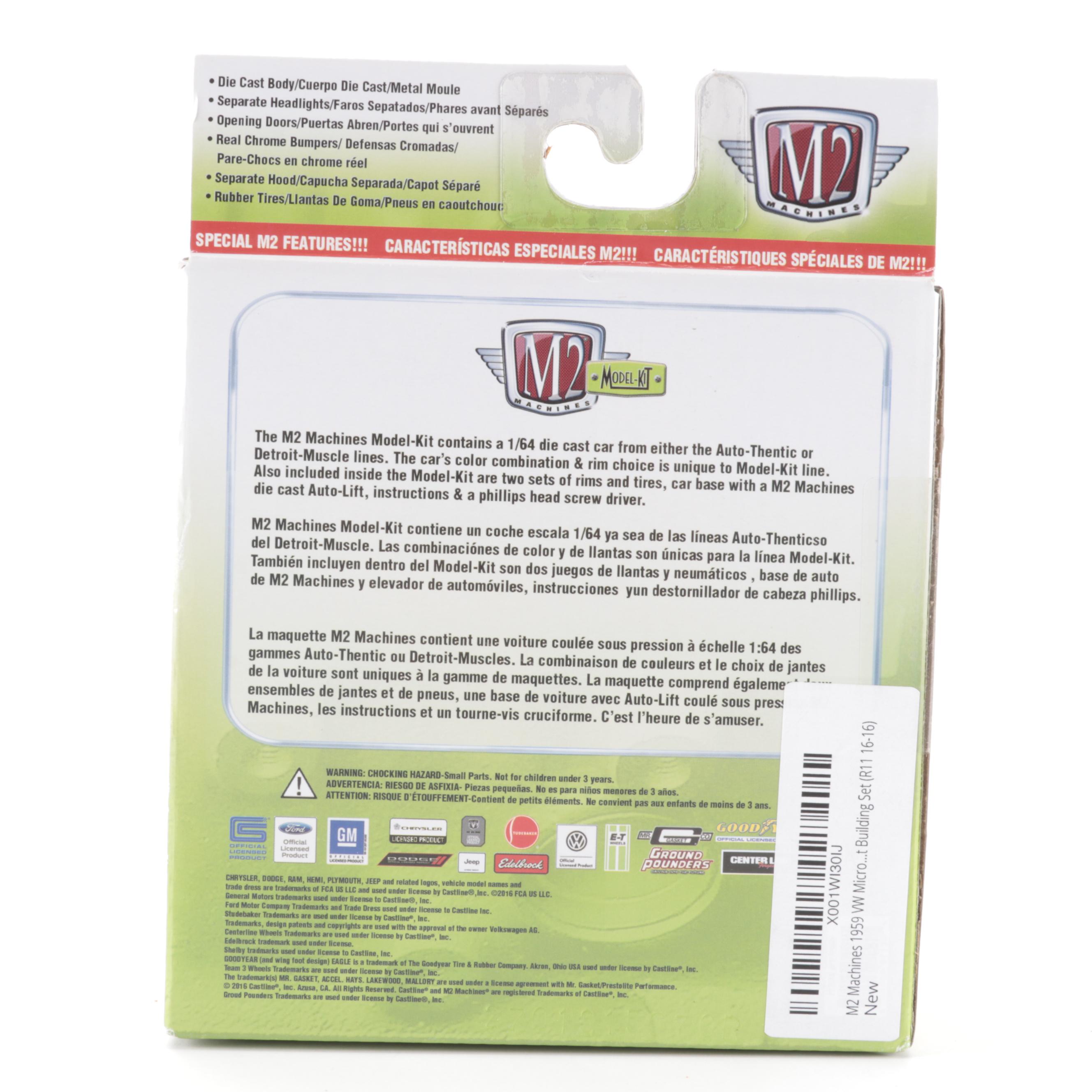 M2 Machines Model-Kit Series 1:64 Scale Cars, 2010s