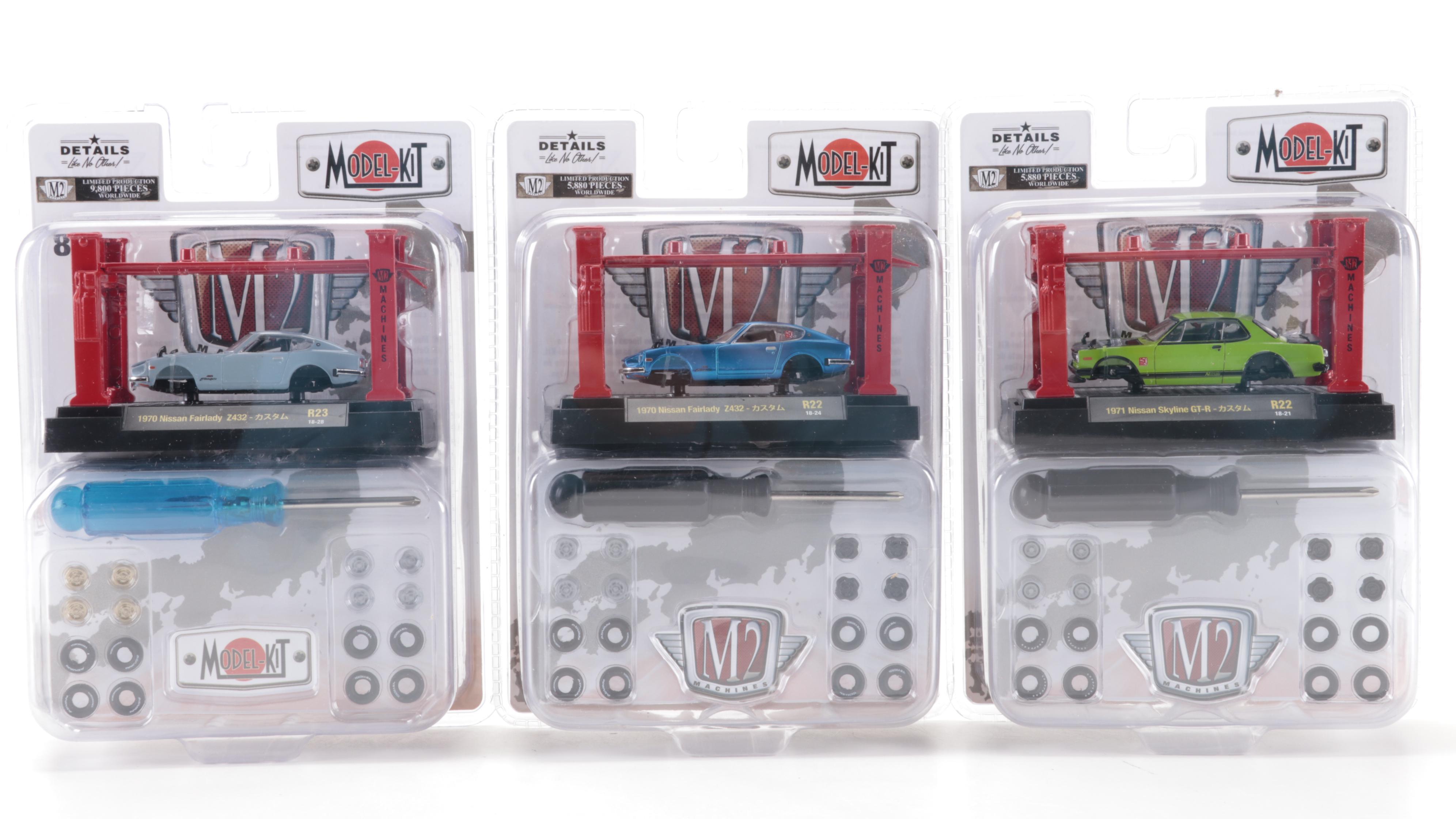 M2 Machines Model-Kit Series 1:64 Scale Cars, 2010s