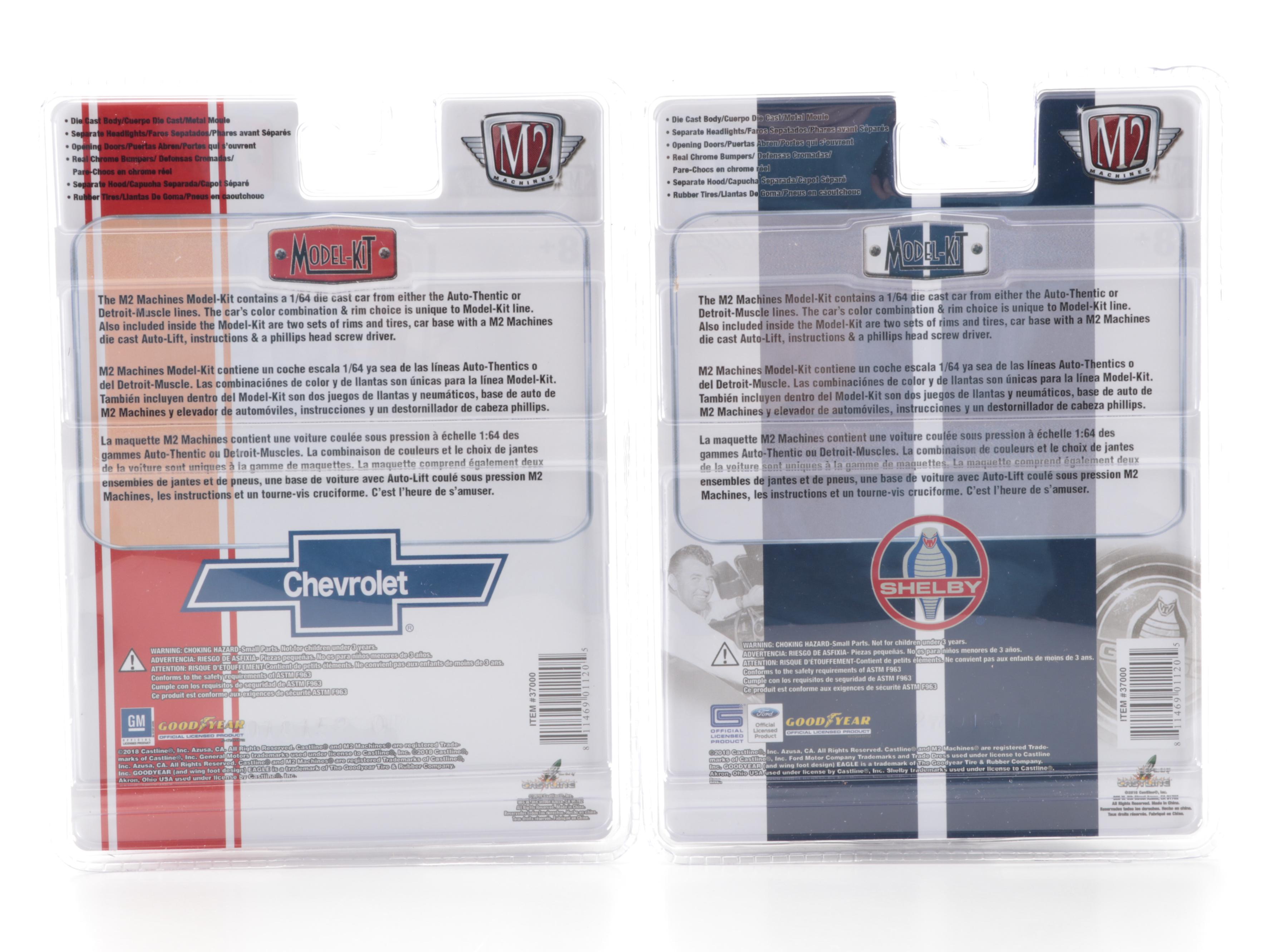 M2 Machines Model-Kit Series 1:64 Scale Cars, 2010s