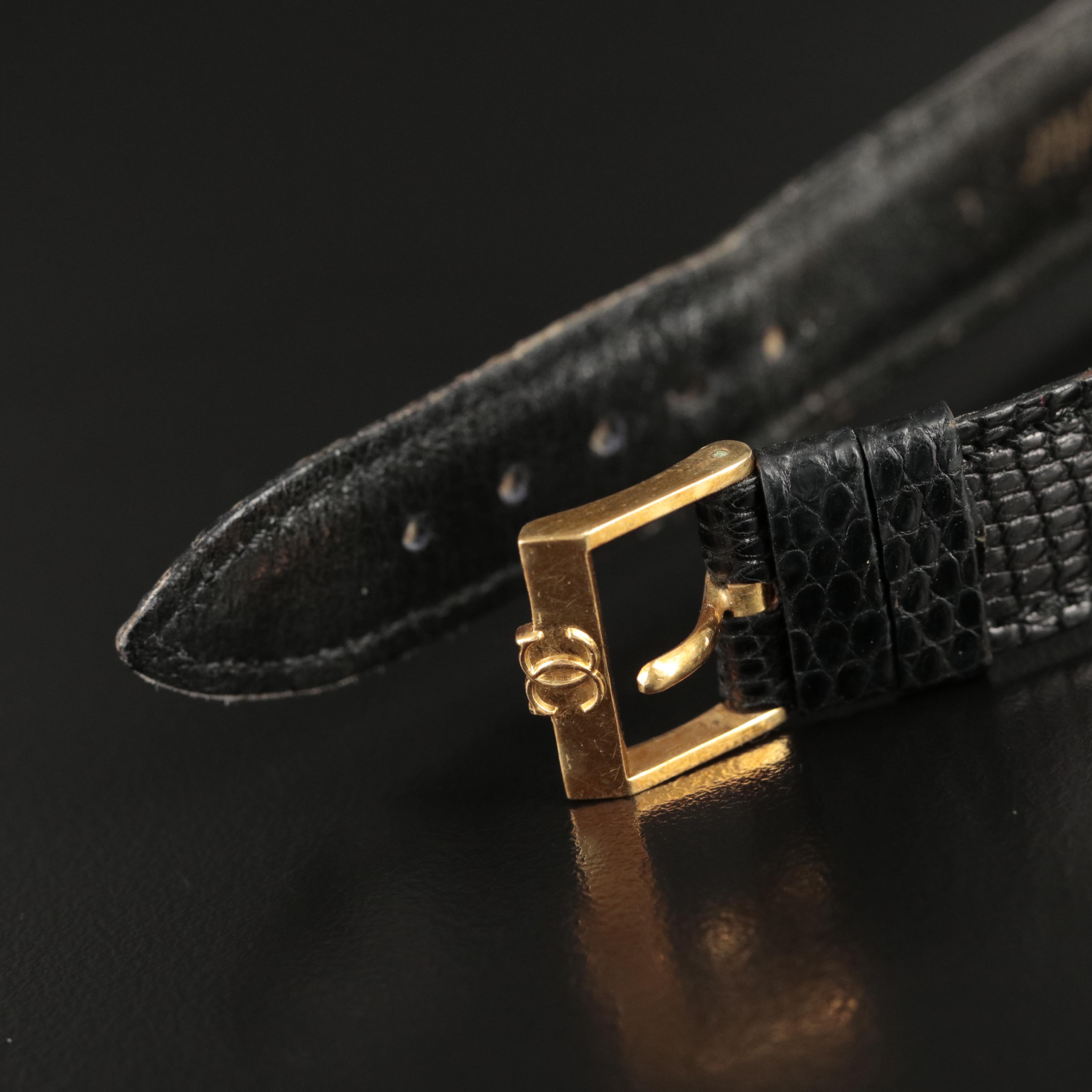 Cartier 18K Tank Stem Wind Watch