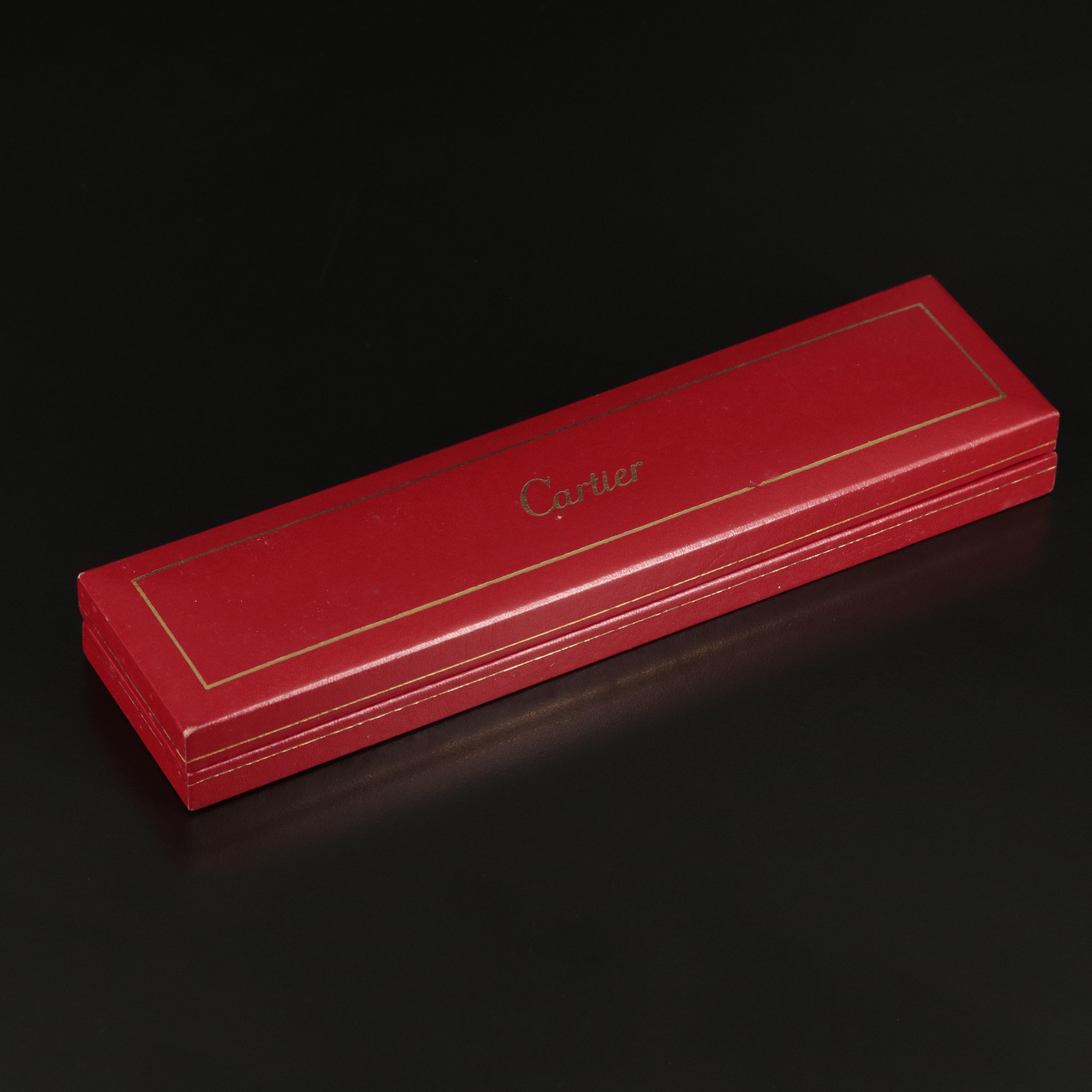 Cartier 18K Tank Stem Wind Watch