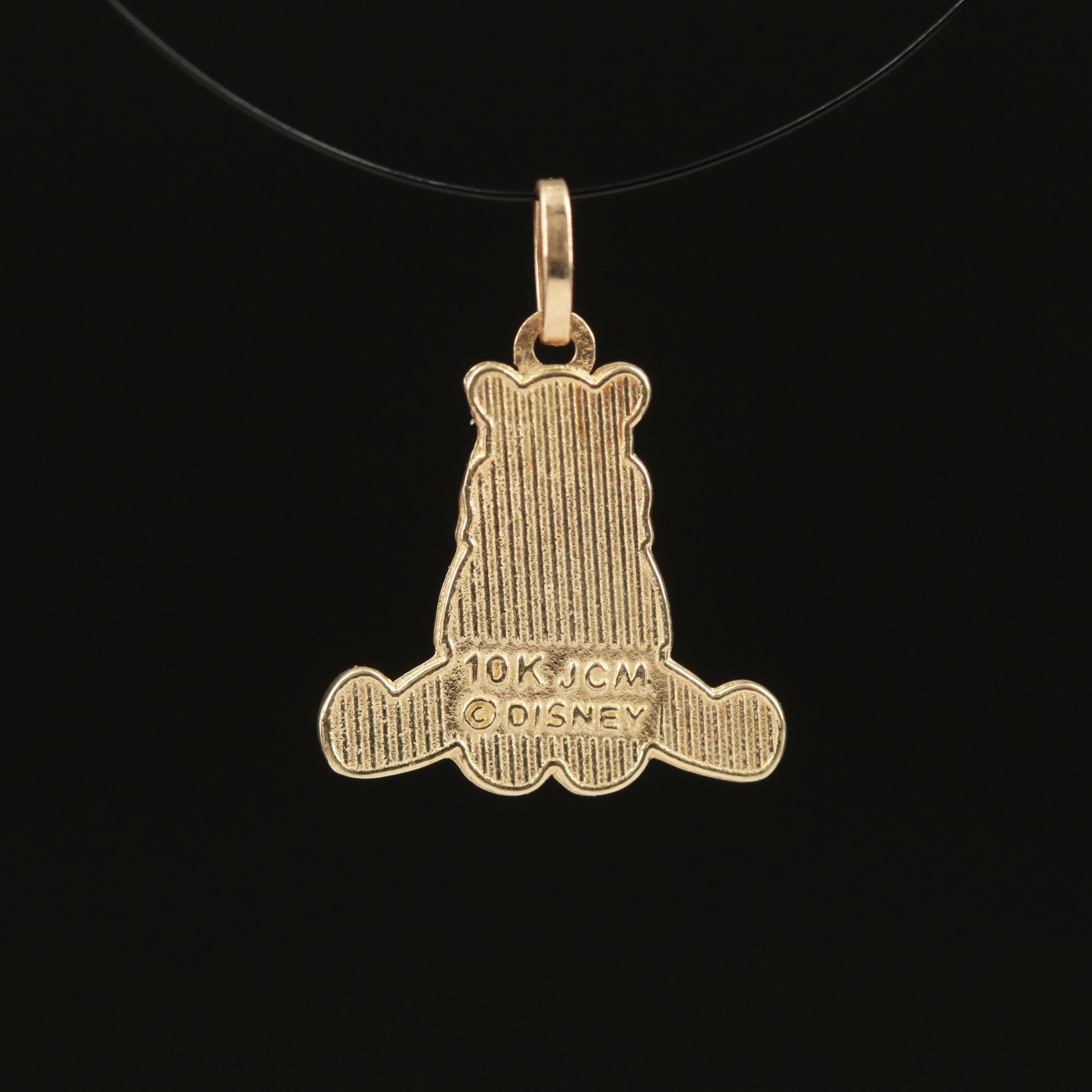 10K Disney Themed Winnie the Pooh Charm