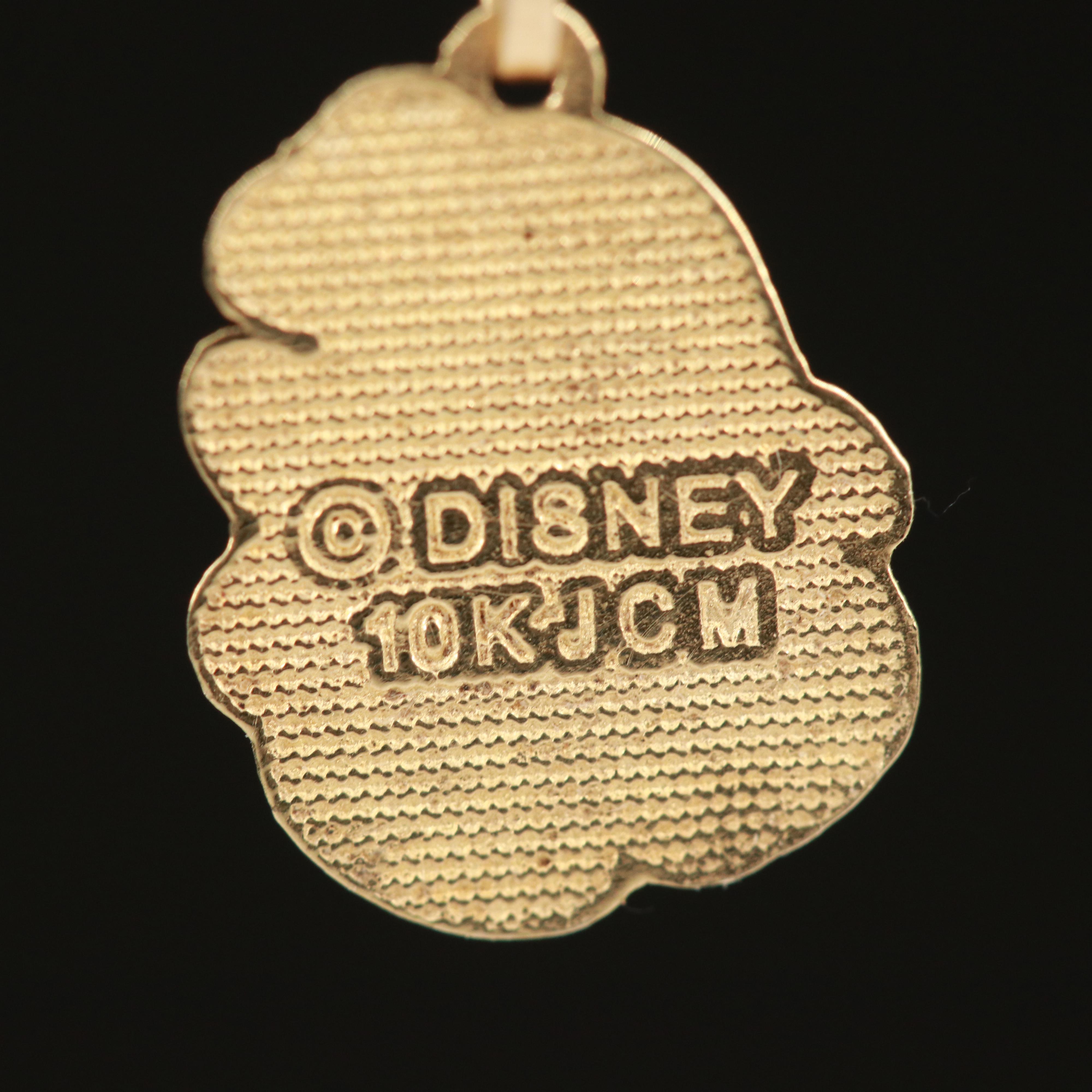 Disney "The Little Mermaid" Ariel 10K Pendant