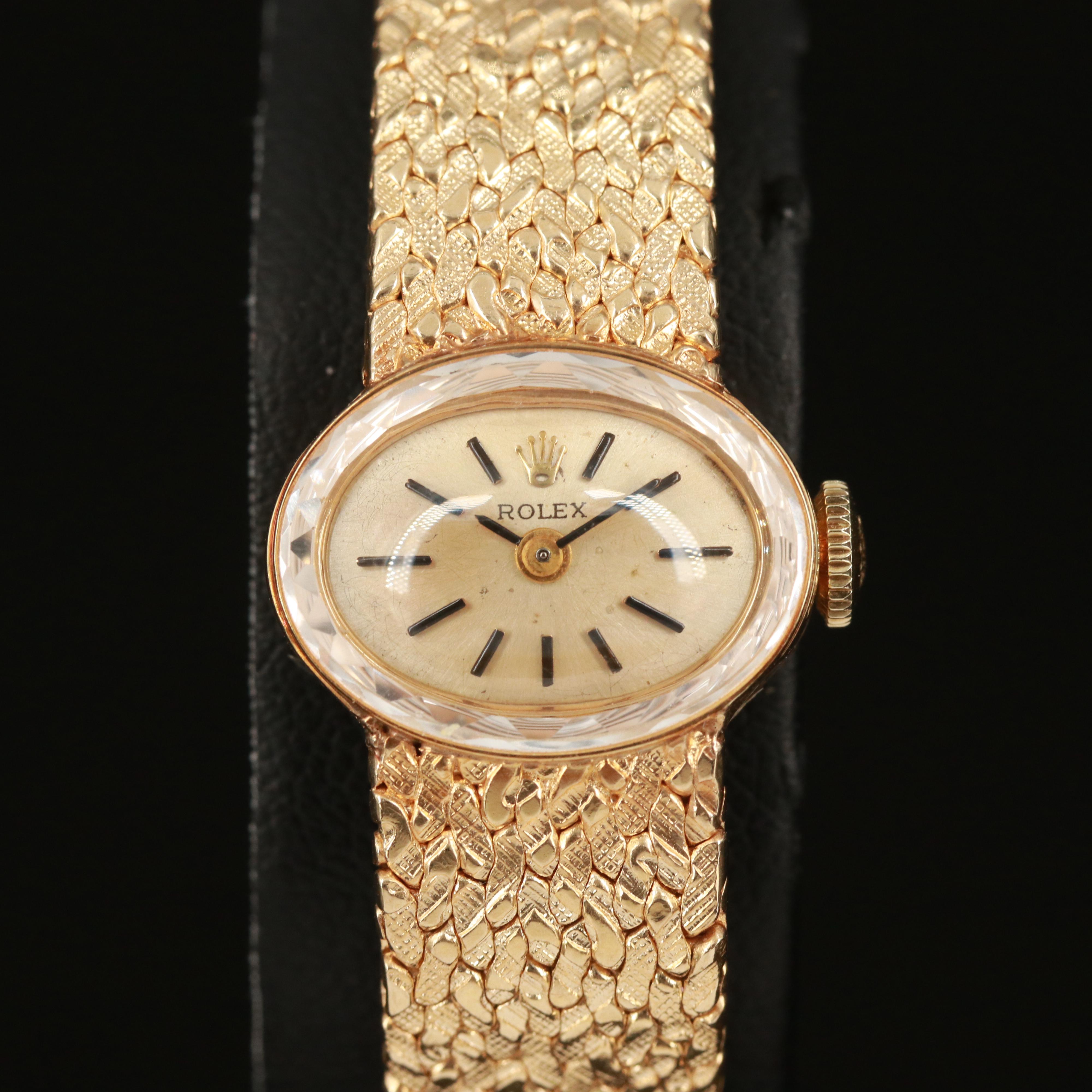 14K Rolex with Box and Guarantee