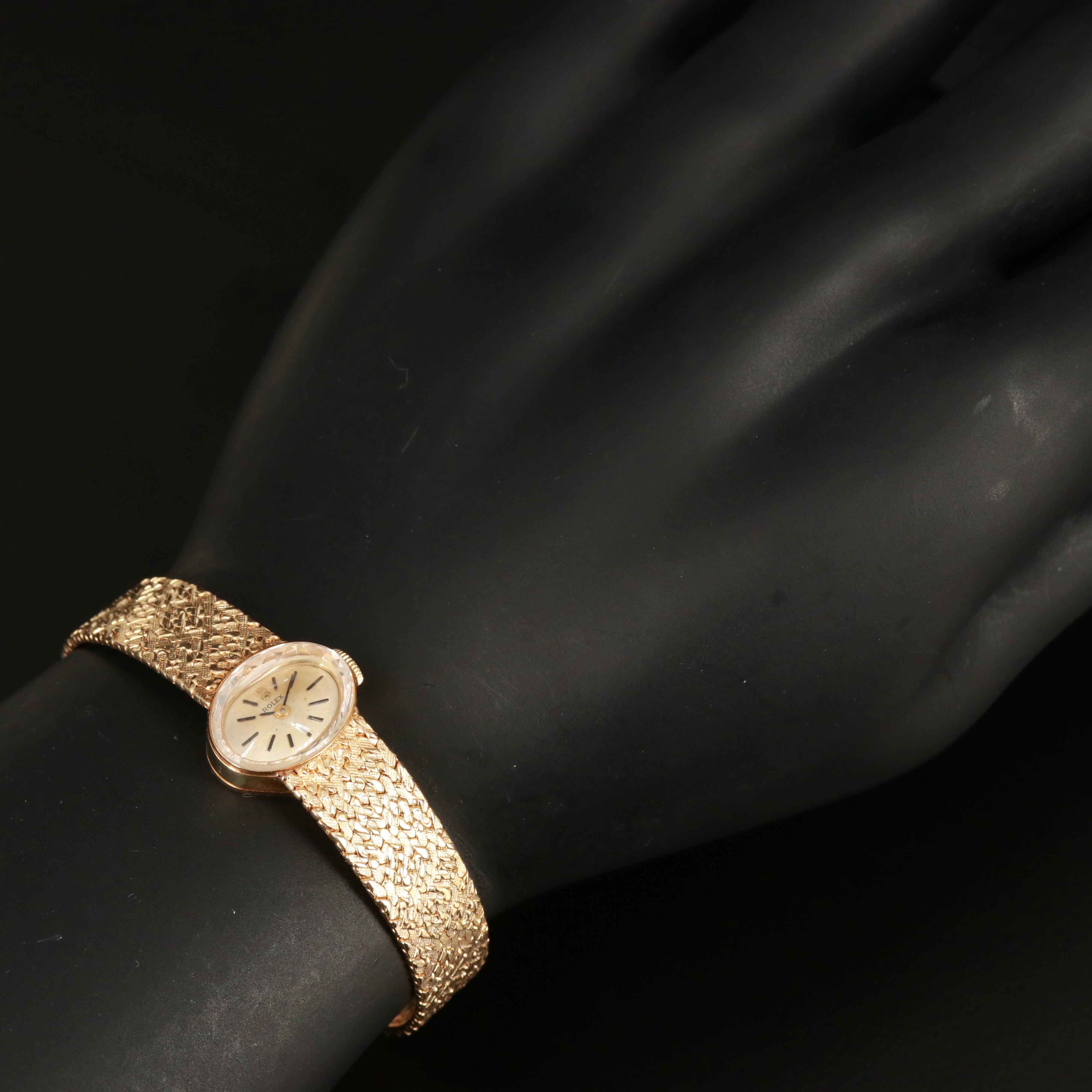 14K Rolex with Box and Guarantee