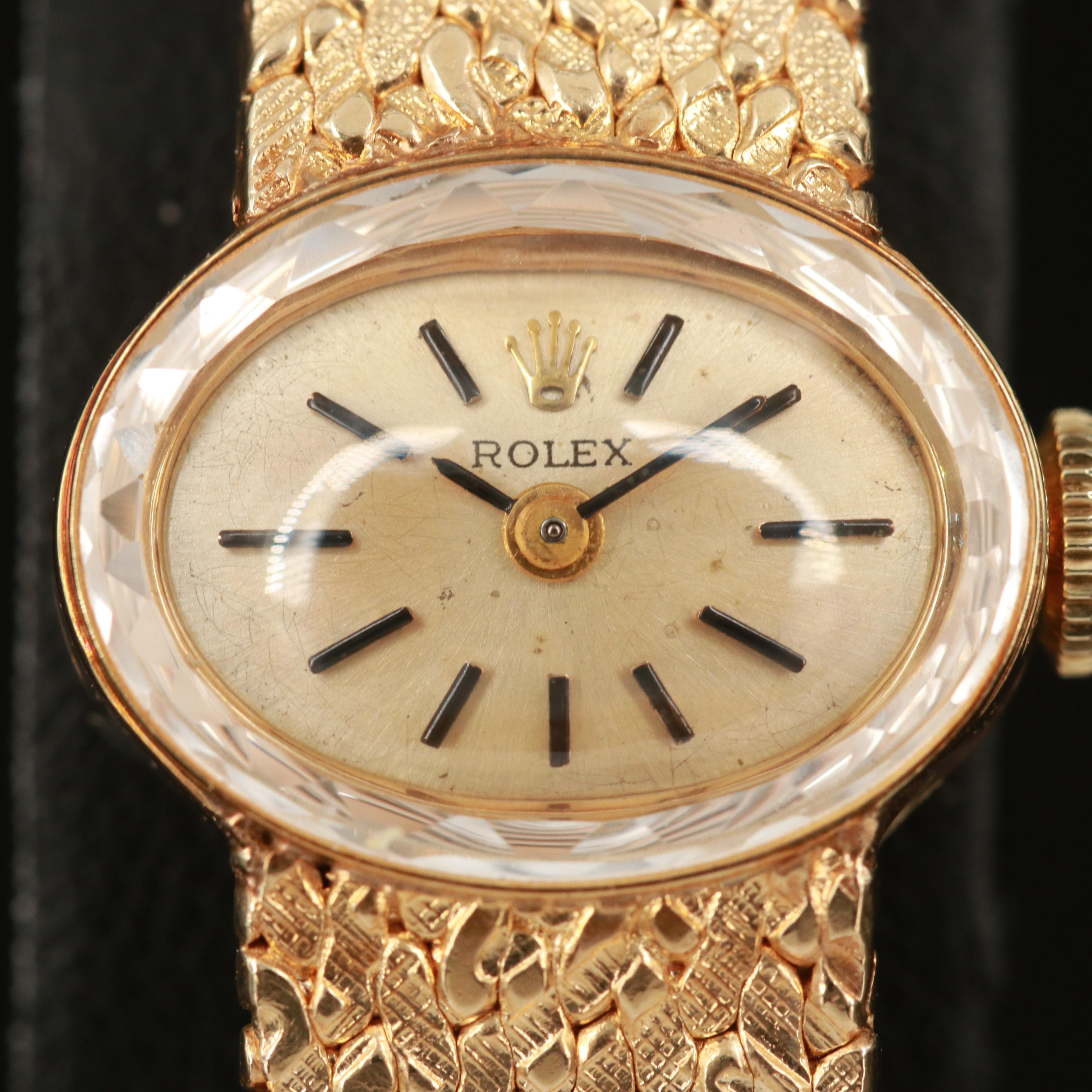 14K Rolex with Box and Guarantee