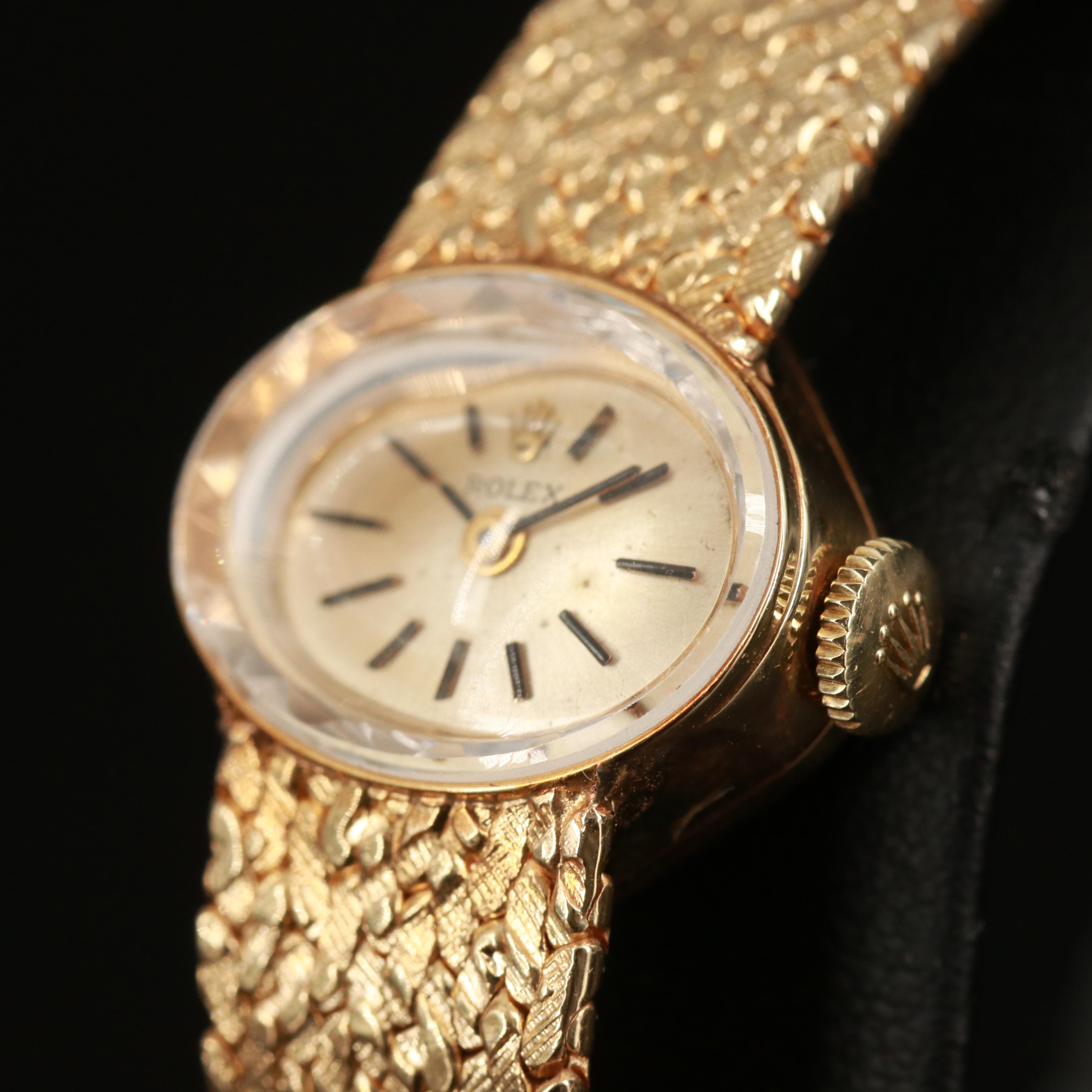 14K Rolex with Box and Guarantee