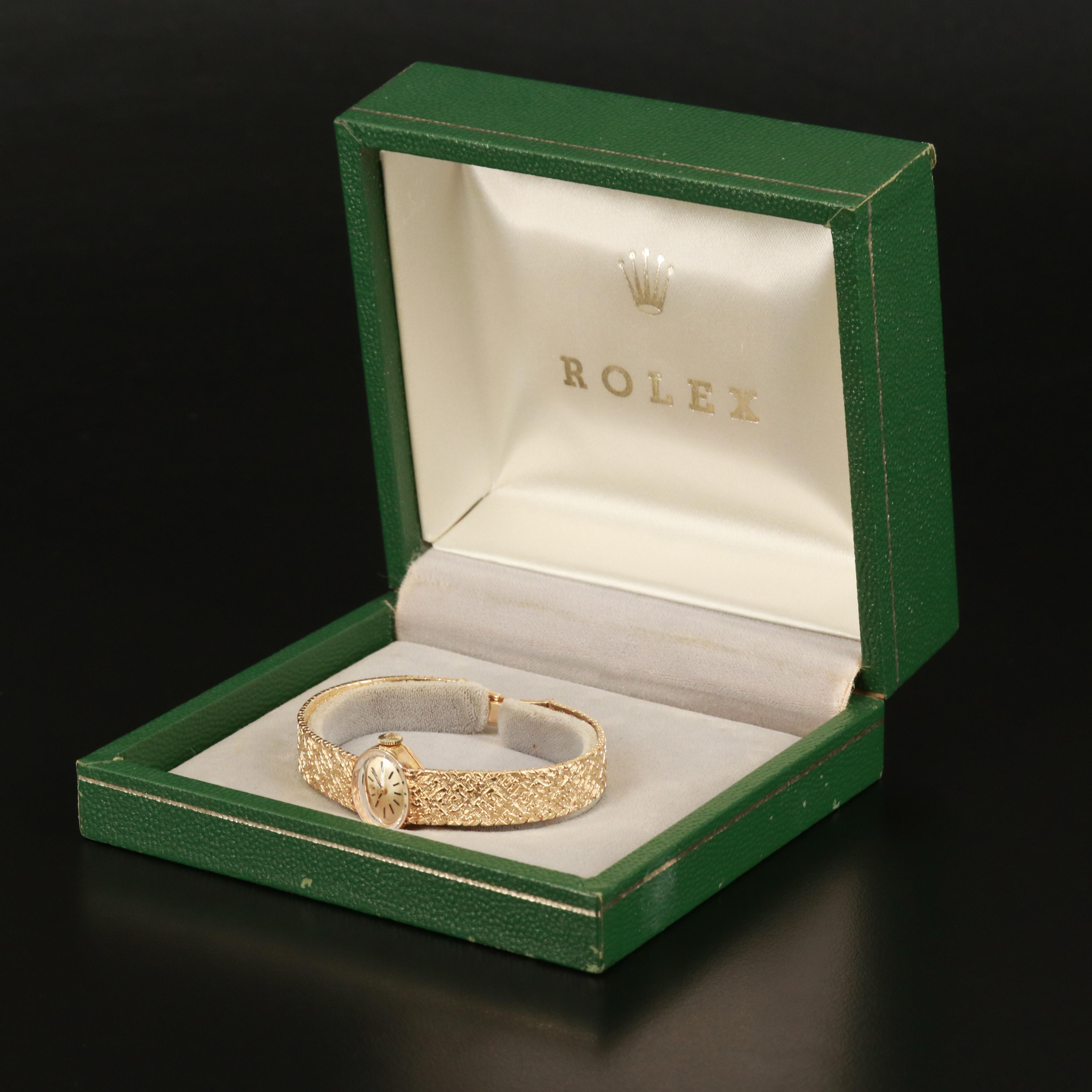 14K Rolex with Box and Guarantee