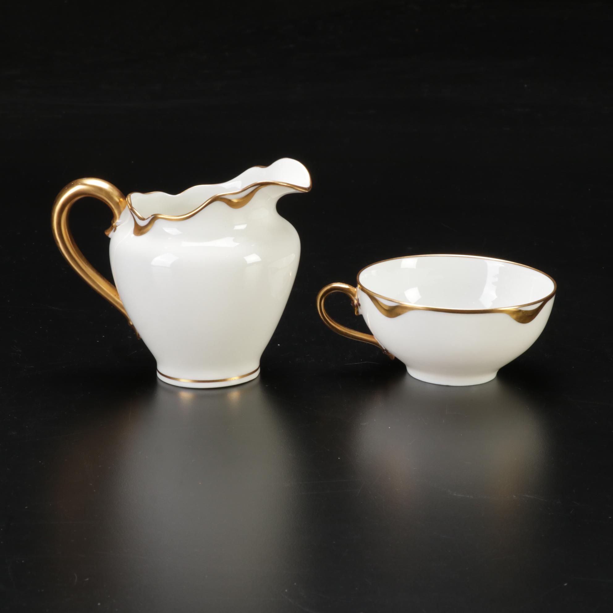 Haviland "Silver Anniversary" Limoges Gilt Porcelain Dinnerware, 1902–1931