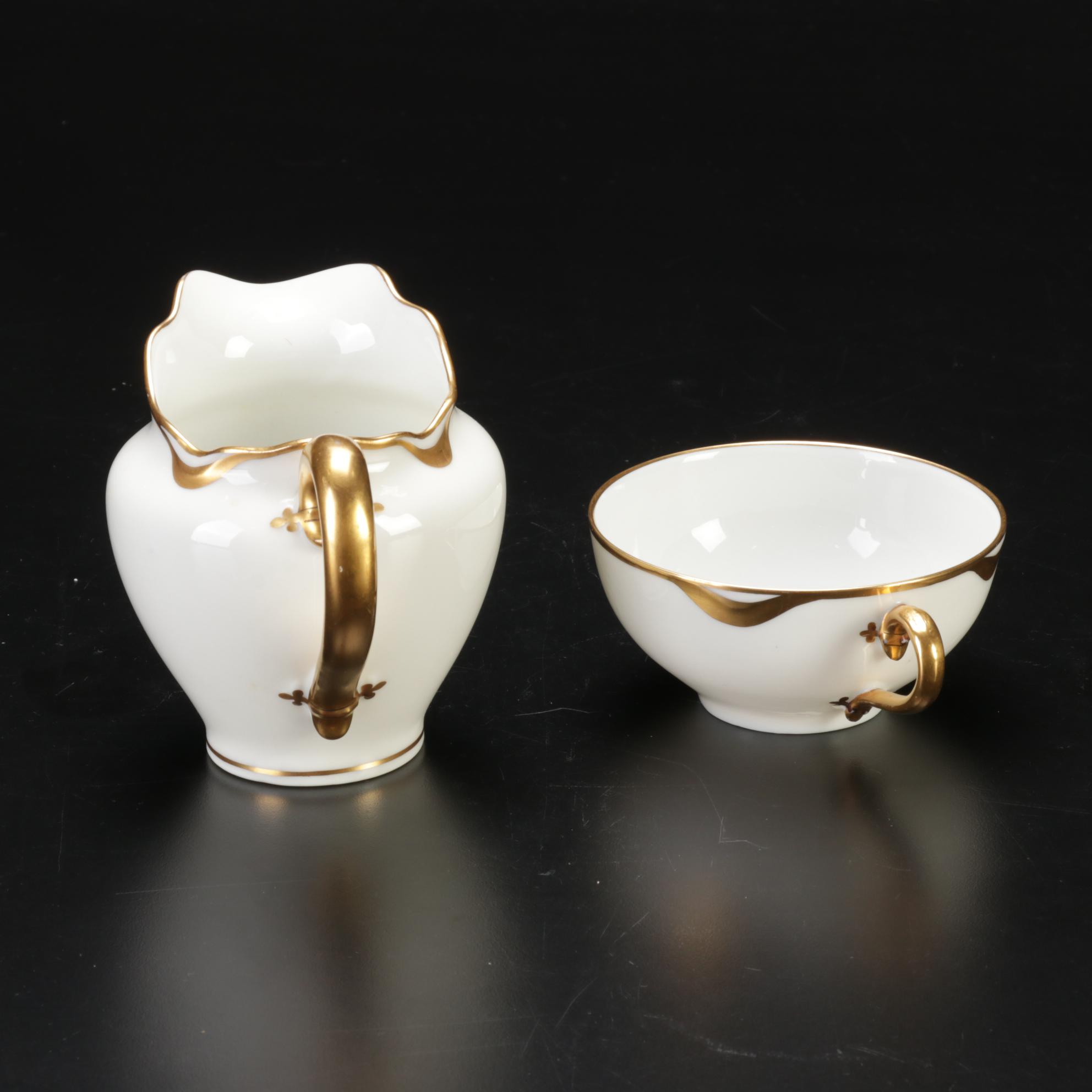 Haviland "Silver Anniversary" Limoges Gilt Porcelain Dinnerware, 1902–1931