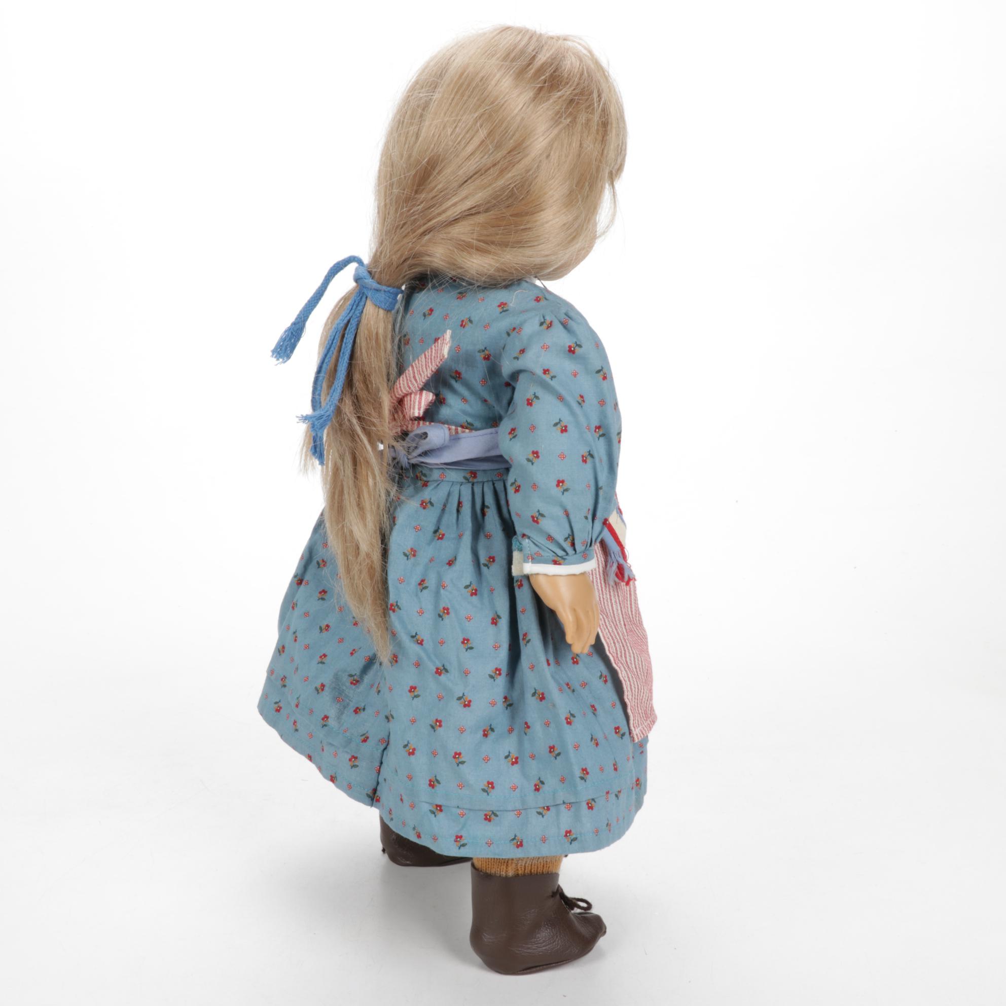 American Girl Doll Kirsten with Book, Pleasant Company Clothing and Furniture