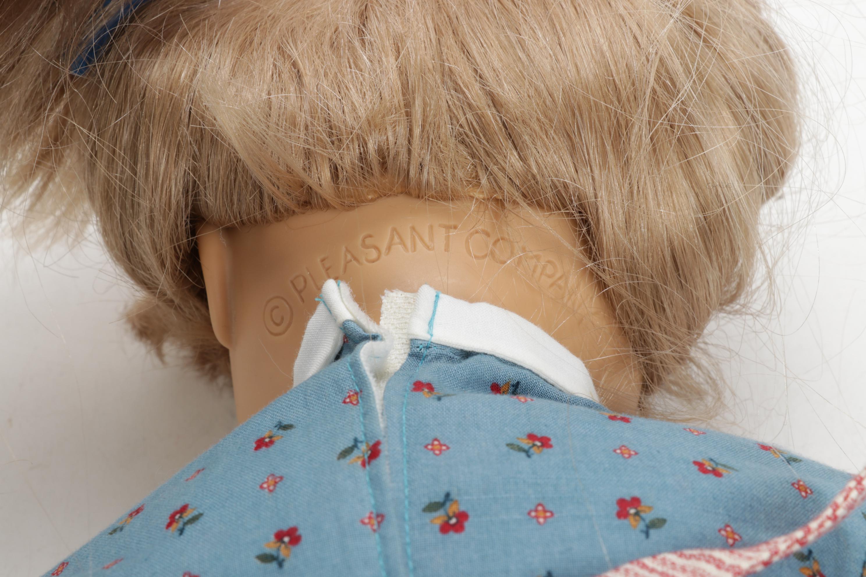 American Girl Doll Kirsten with Book, Pleasant Company Clothing and Furniture